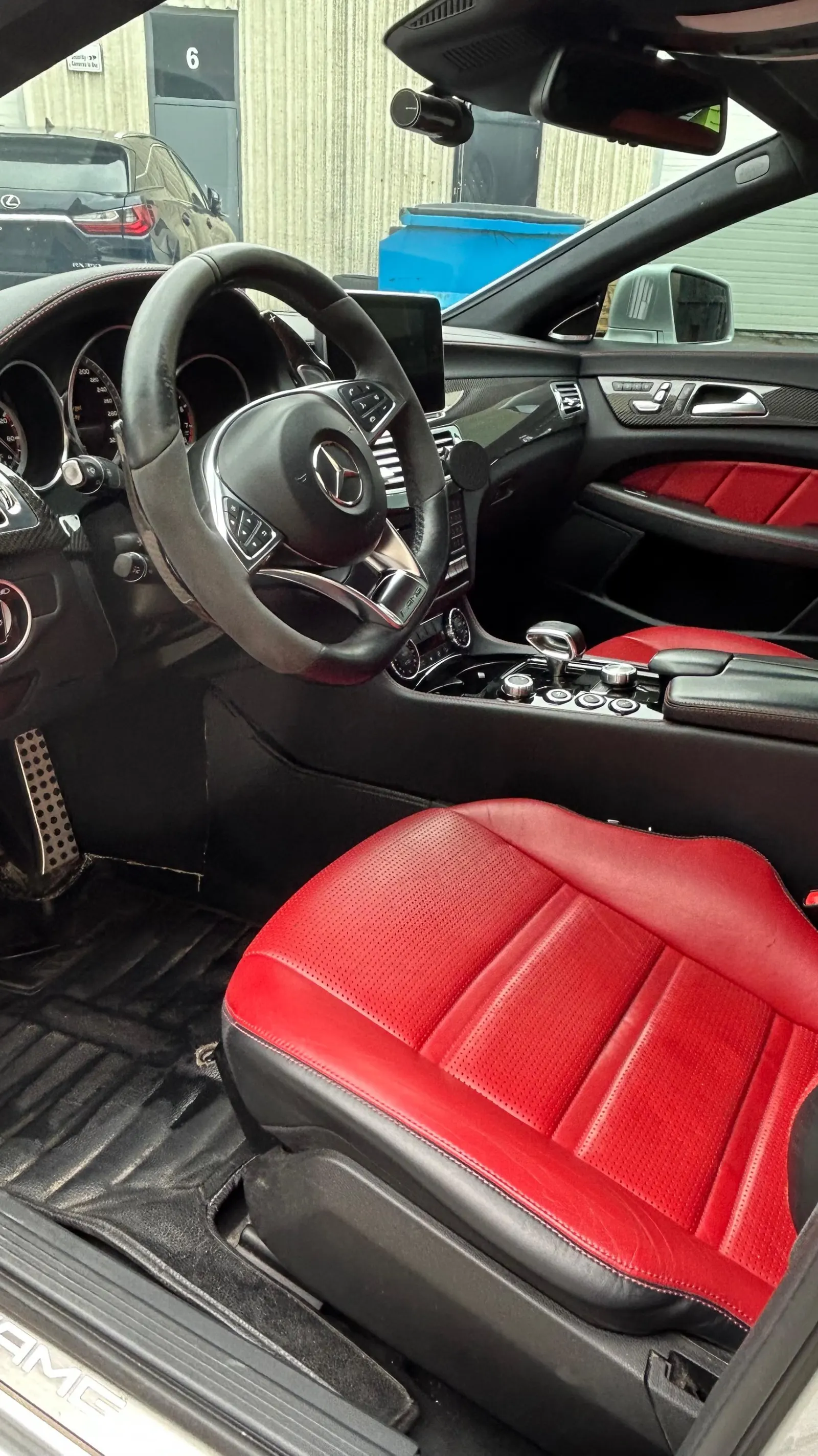 Interior driver side