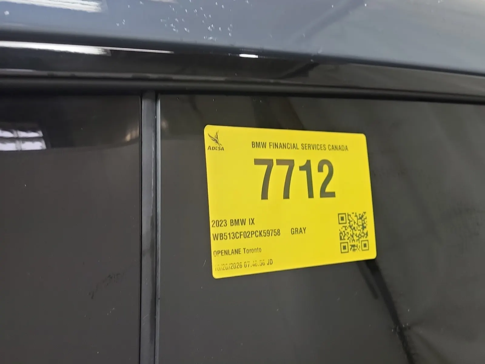 Inventory Label Photo