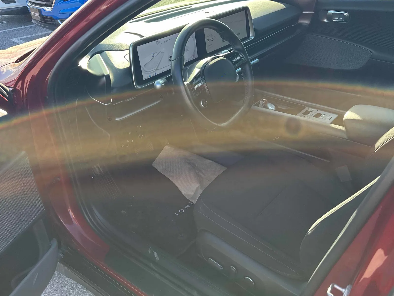 Interior driver side