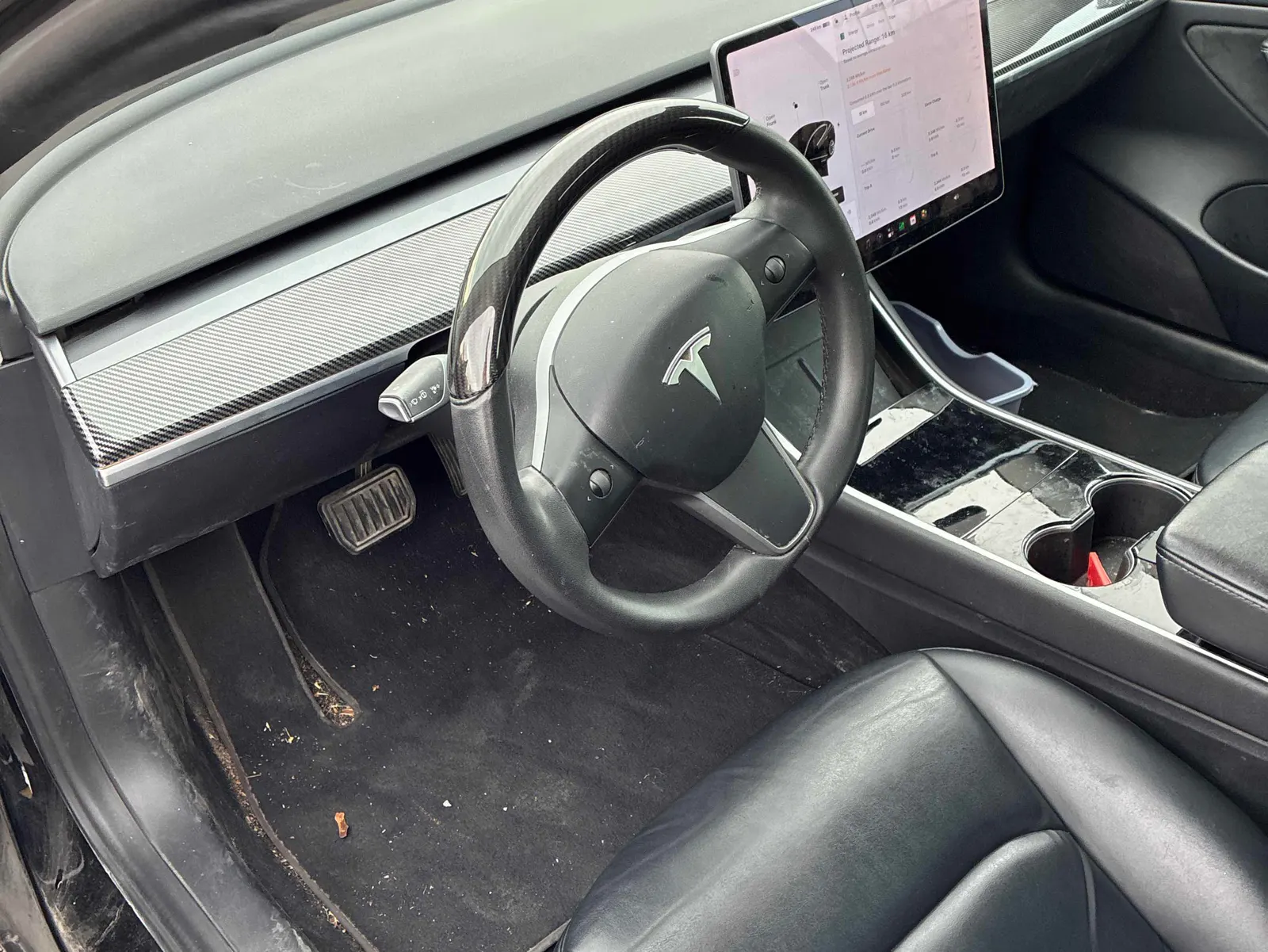 Interior driver side