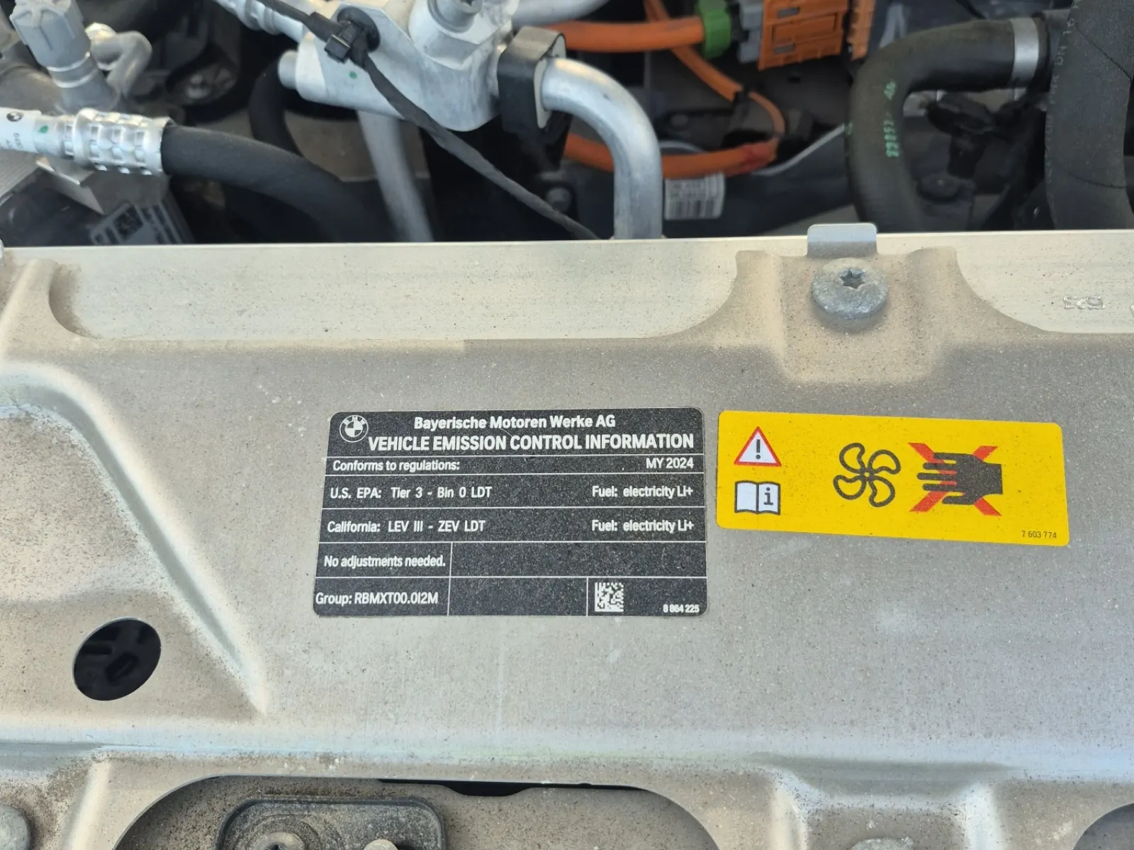 Emission Sticker Photo