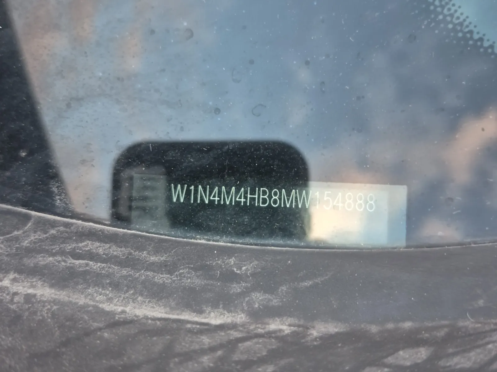 Dash VIN Plate Photo