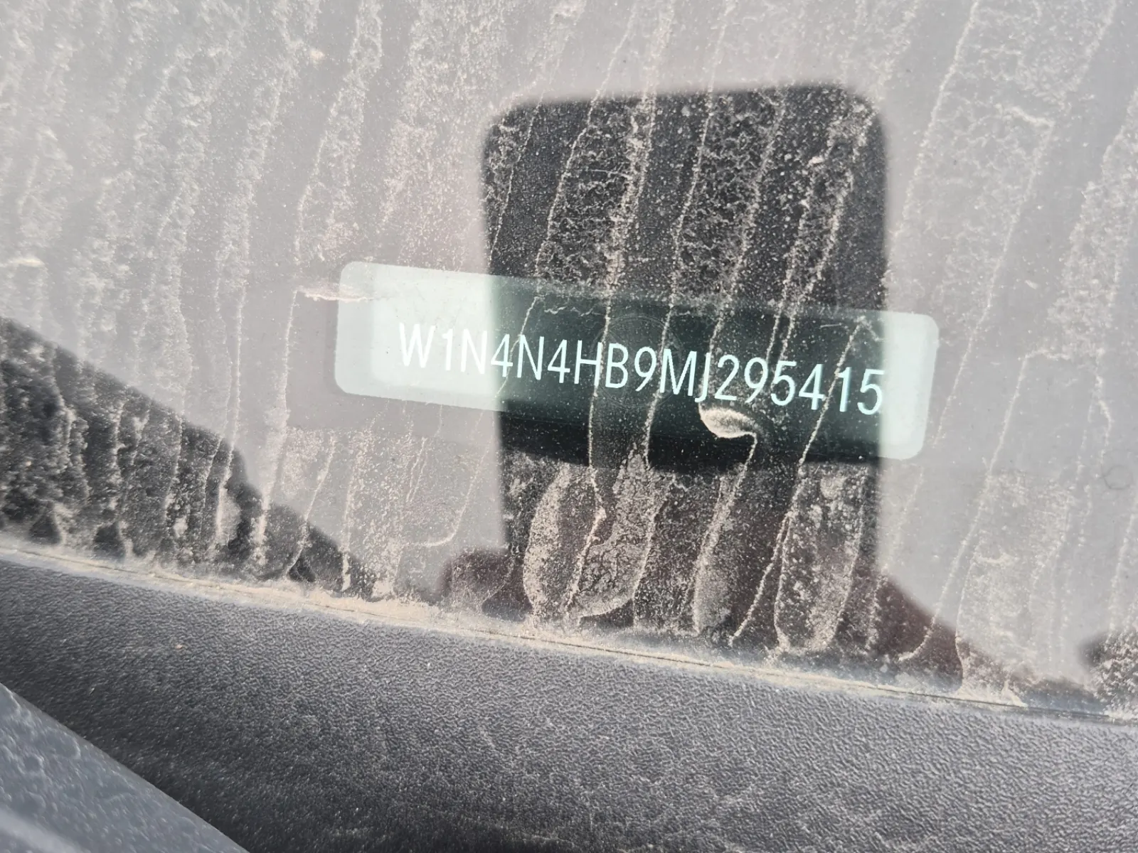 Dash VIN Plate Photo