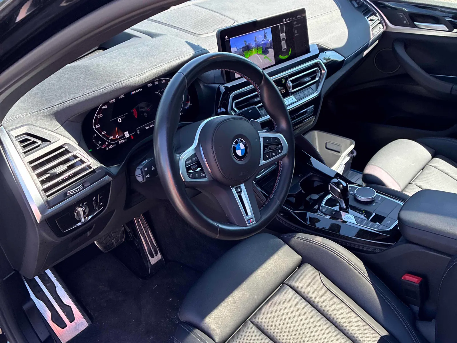 Interior driver side