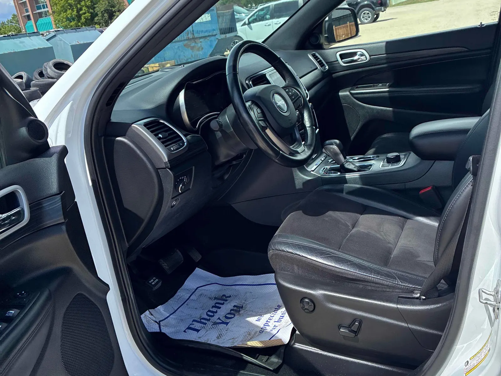 Interior driver side