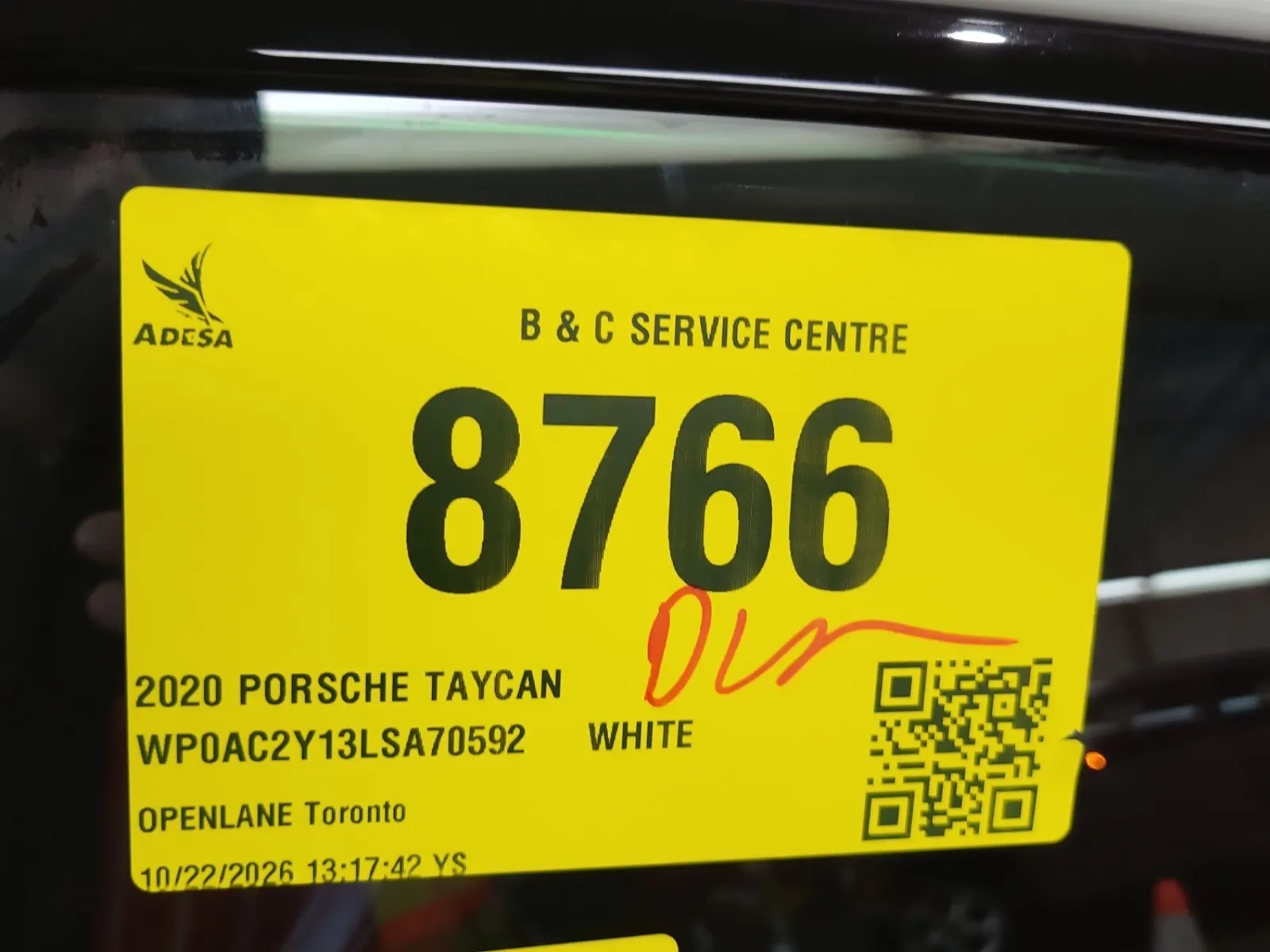 Inventory Label Photo