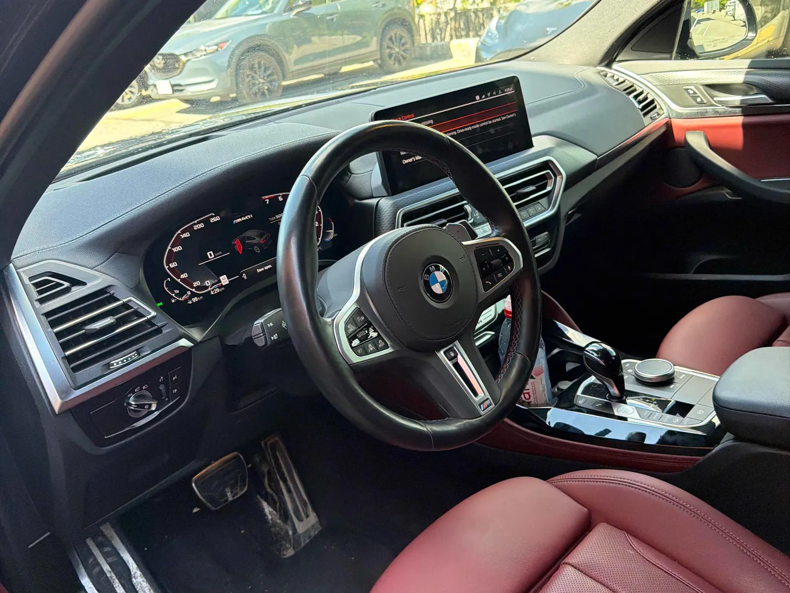 Interior driver side