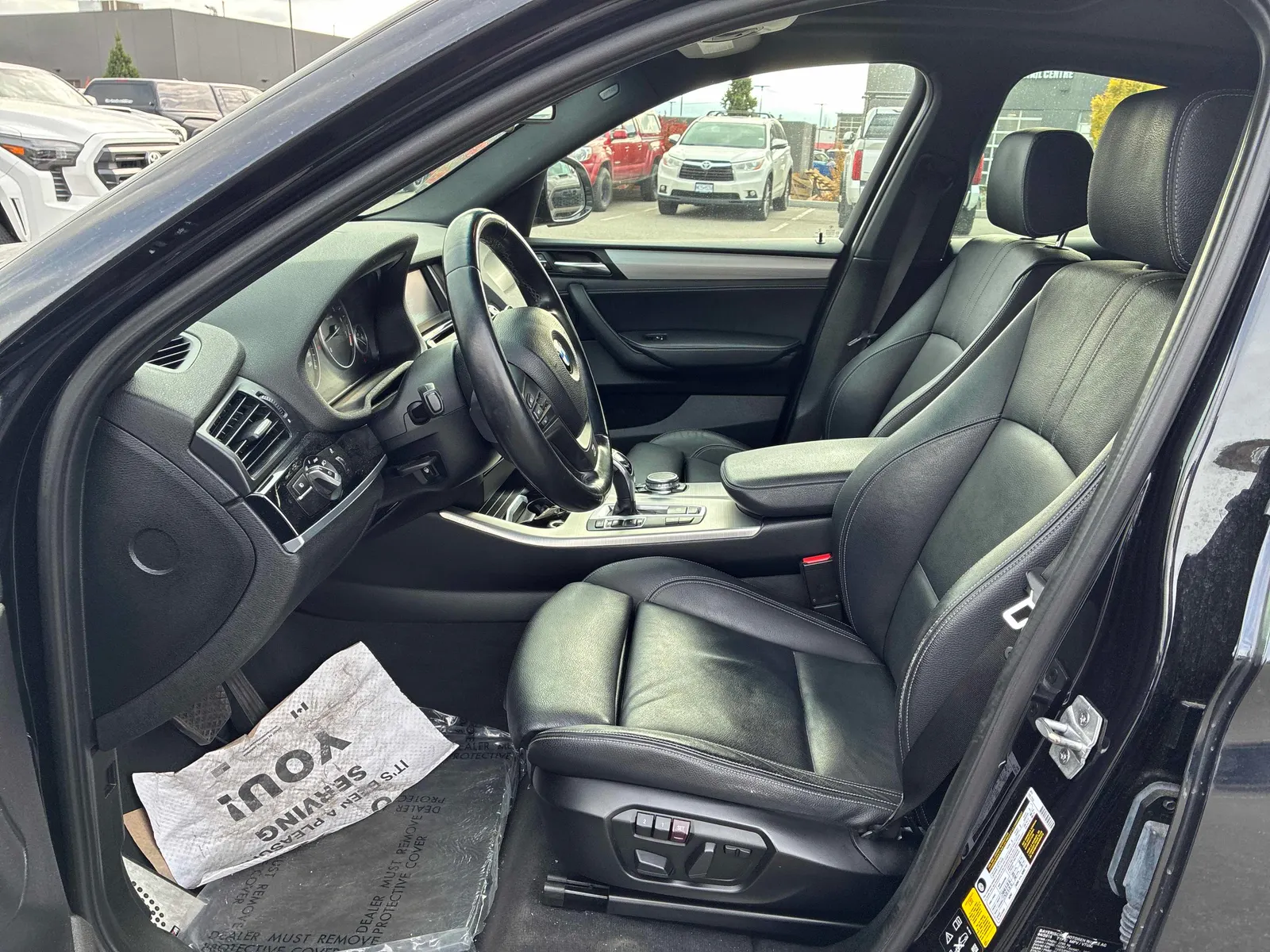 Interior driver side
