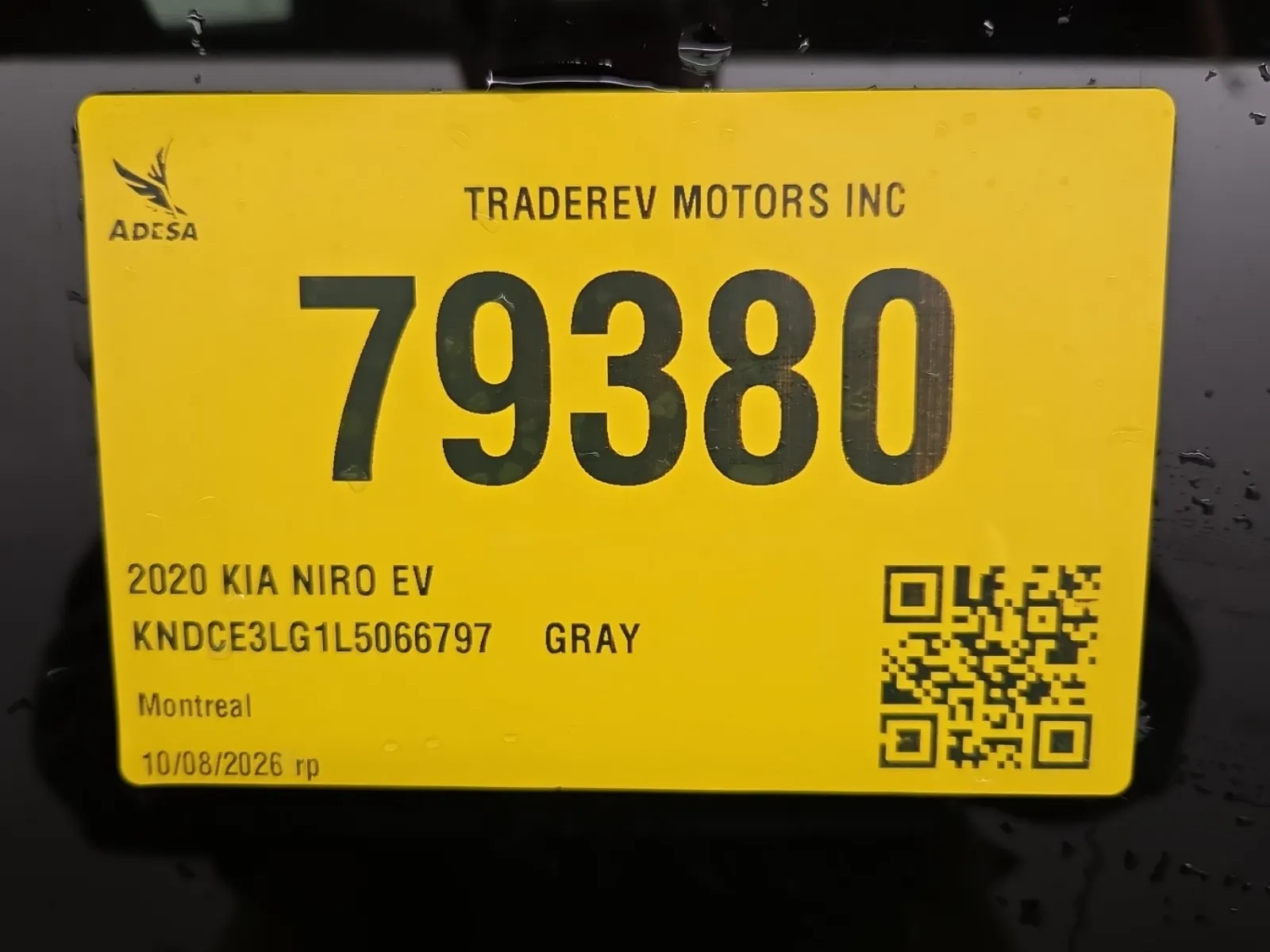 Inventory Label Photo