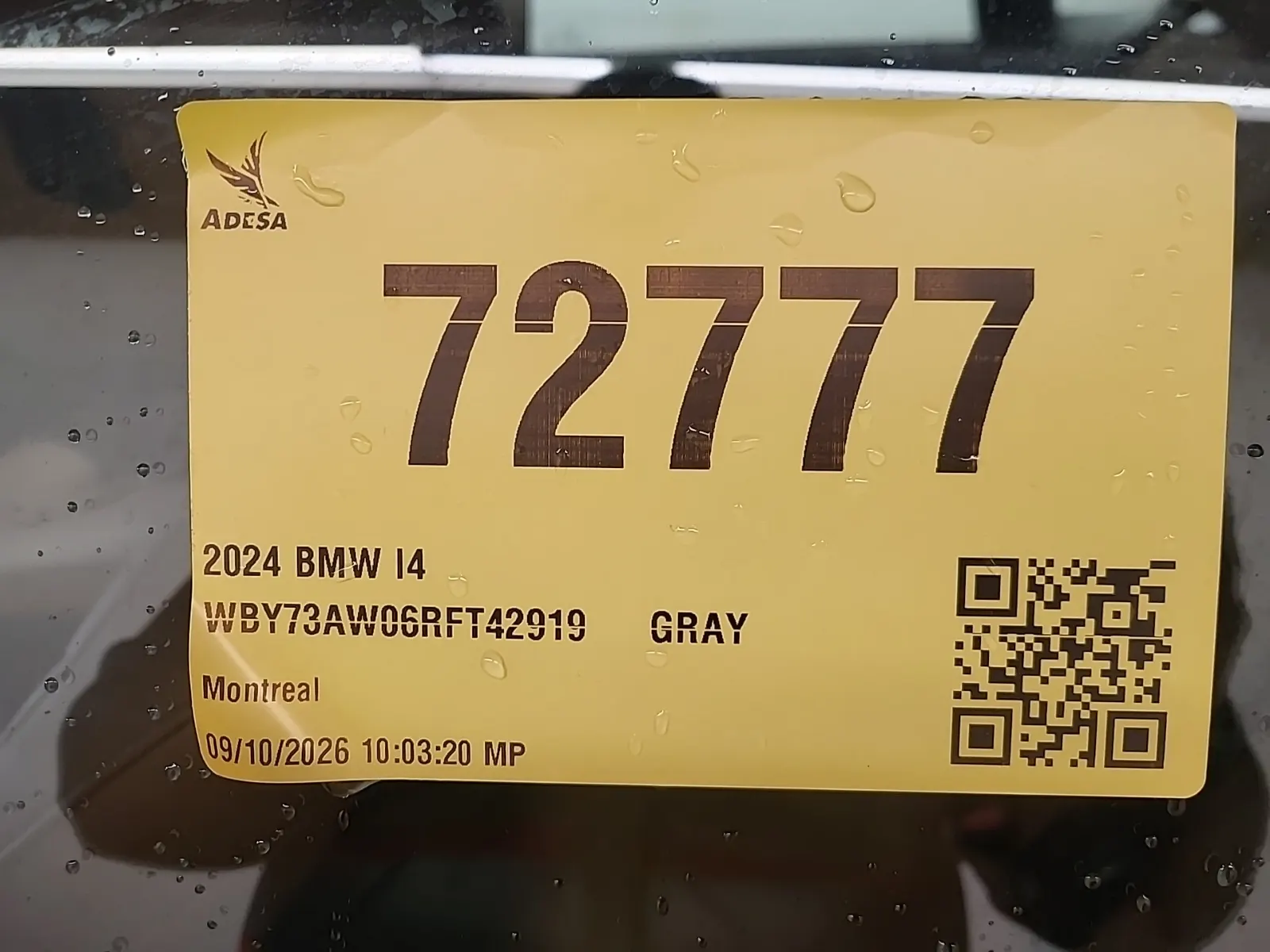 Inventory Label Photo