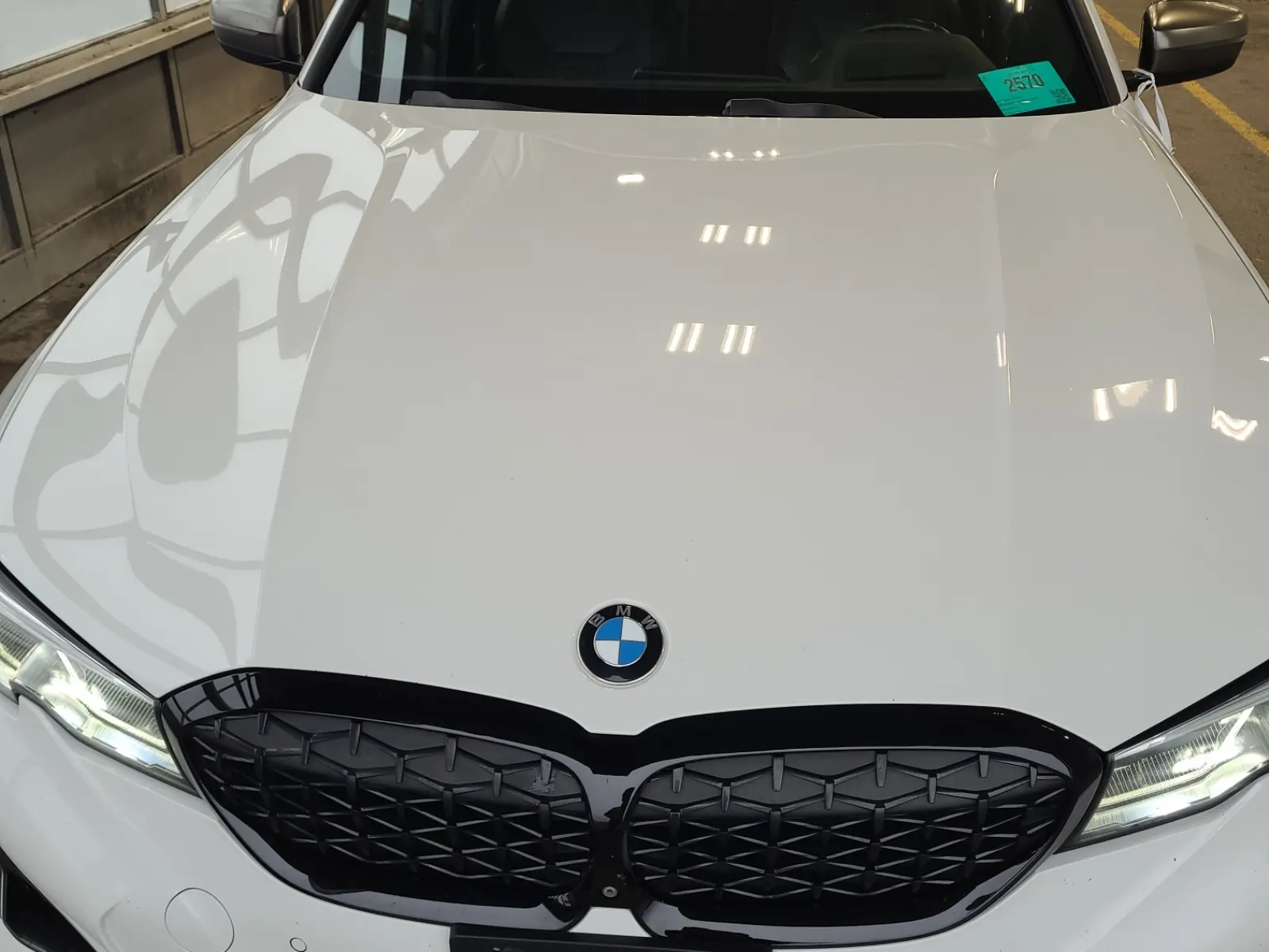 Emission Sticker Photo