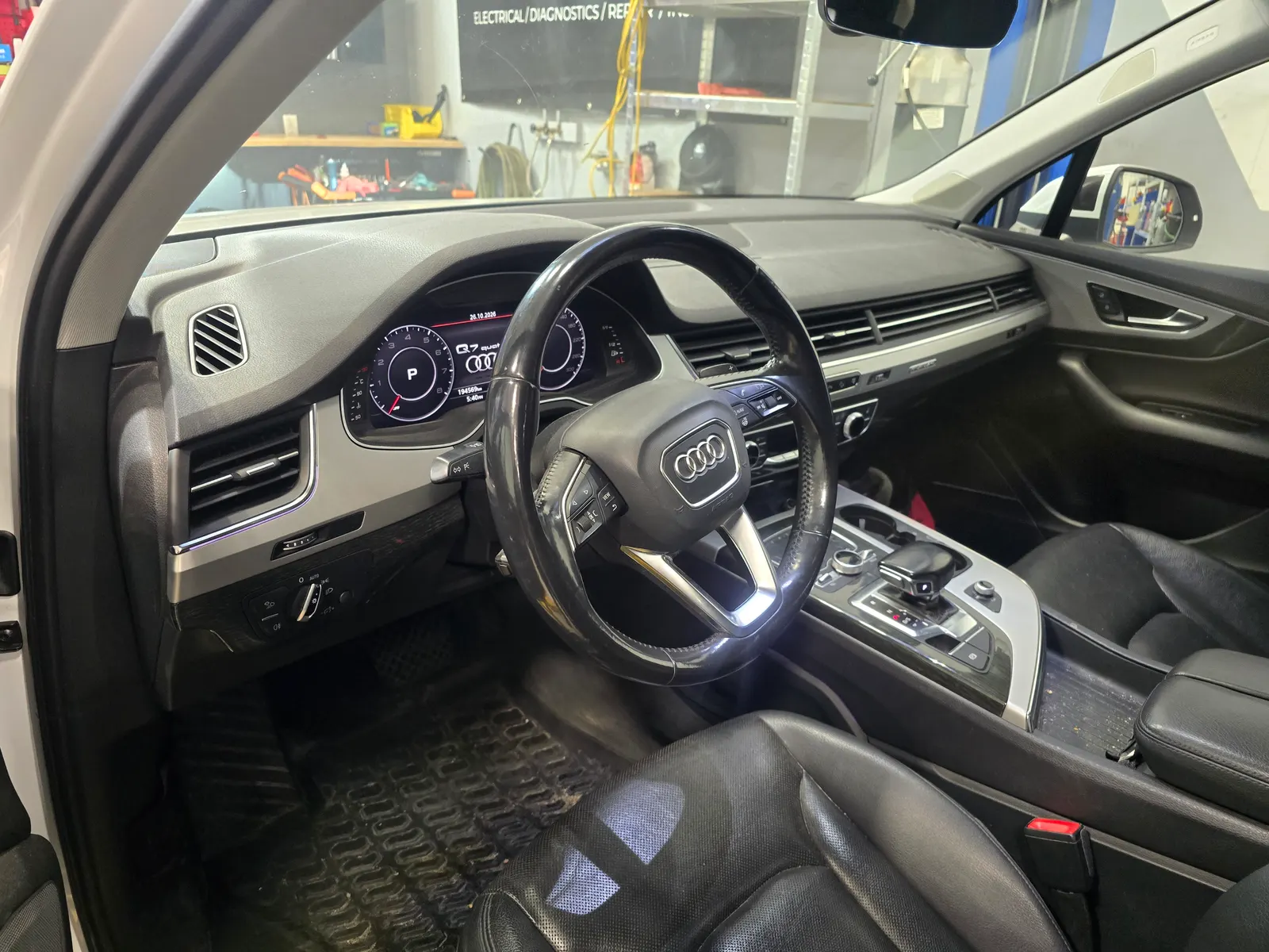 Interior driver side