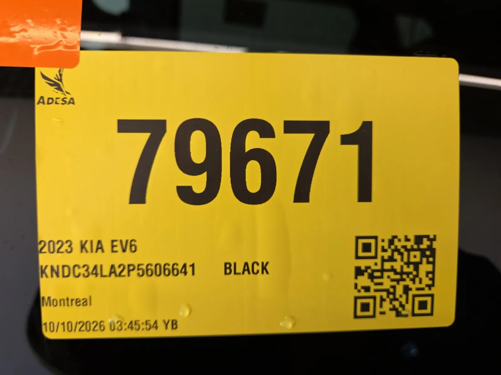 Inventory Label Photo