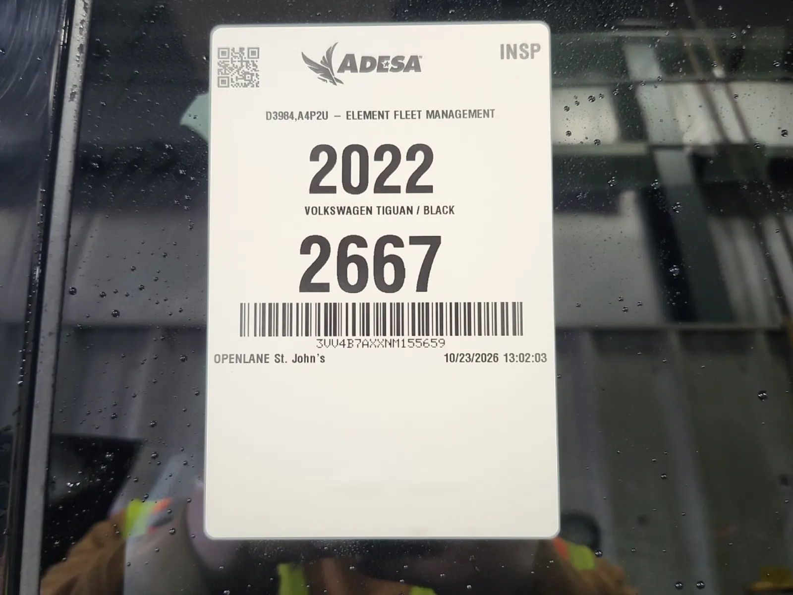 Inventory Label Photo