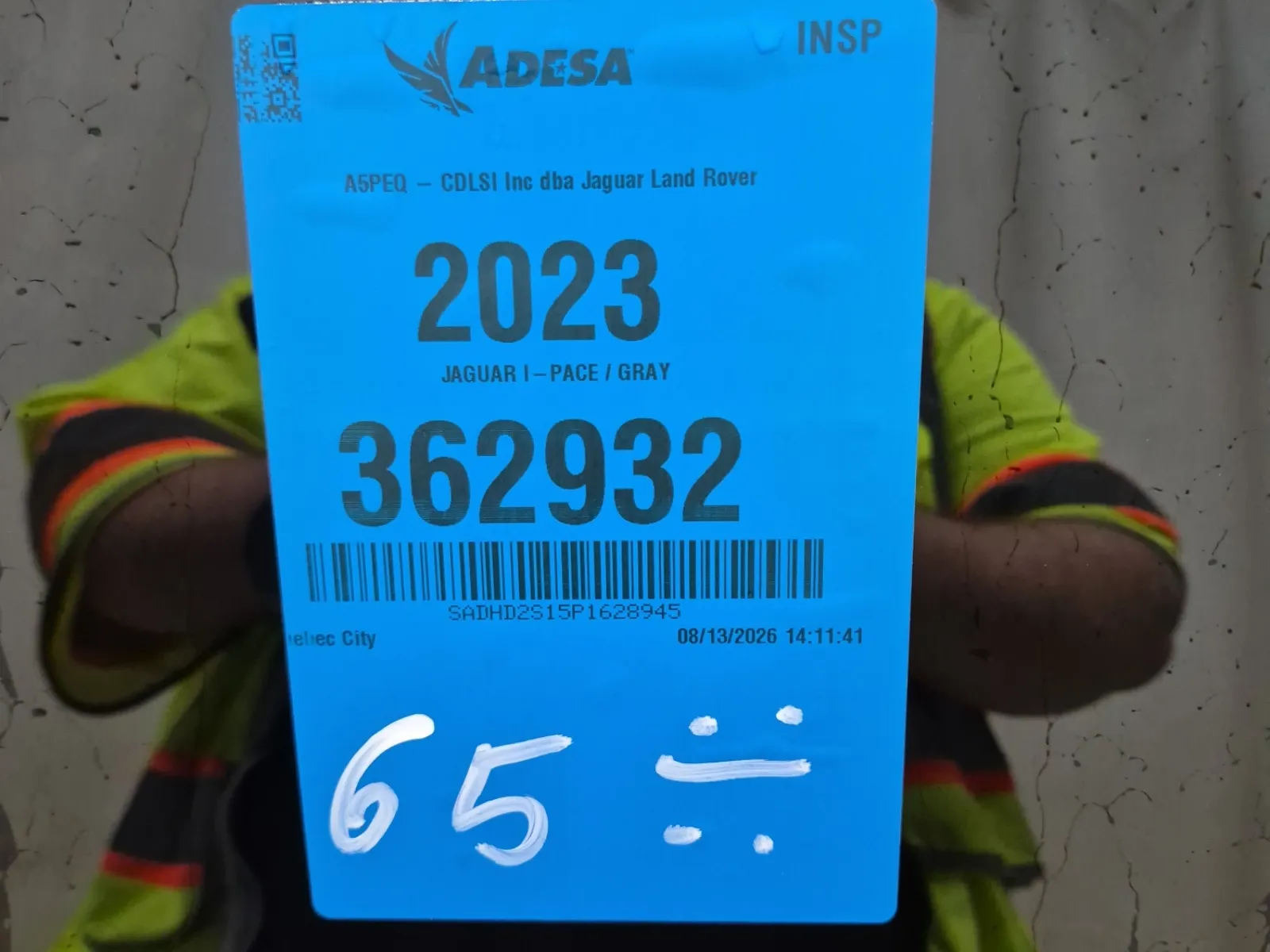 Inventory Label Photo