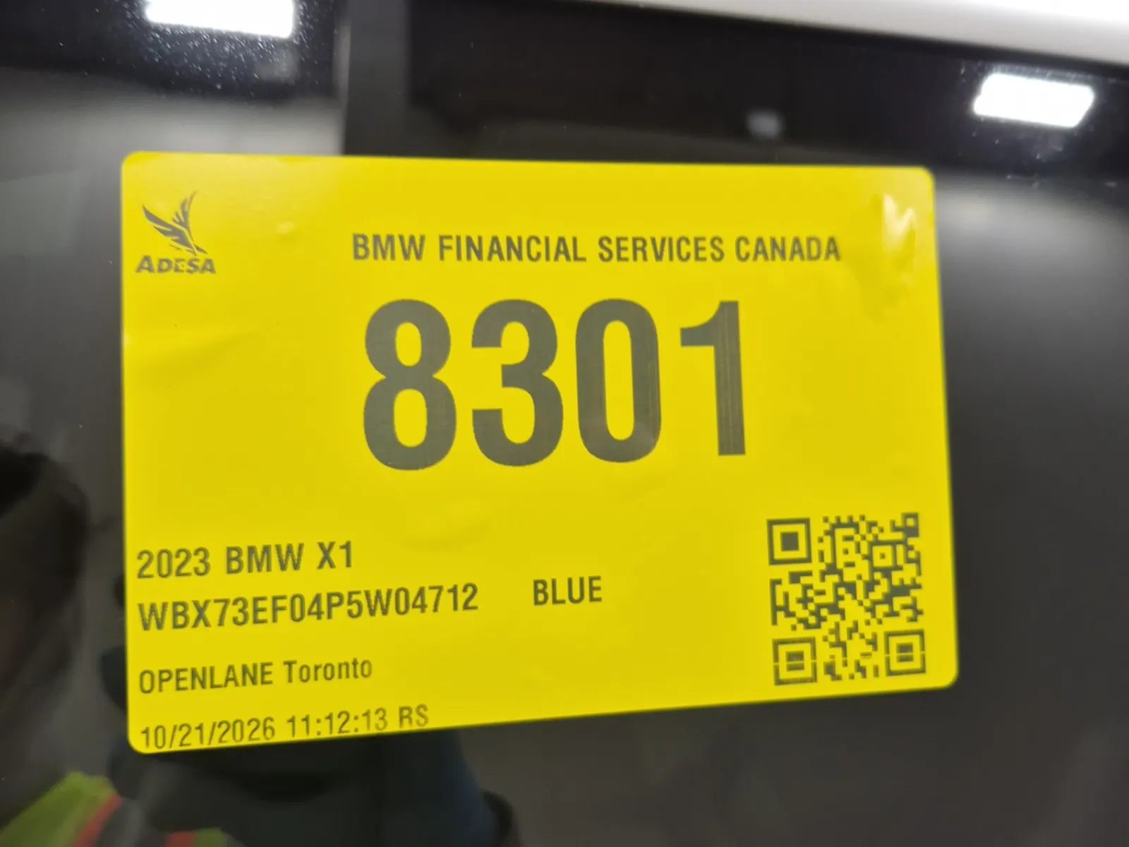 Inventory Label Photo