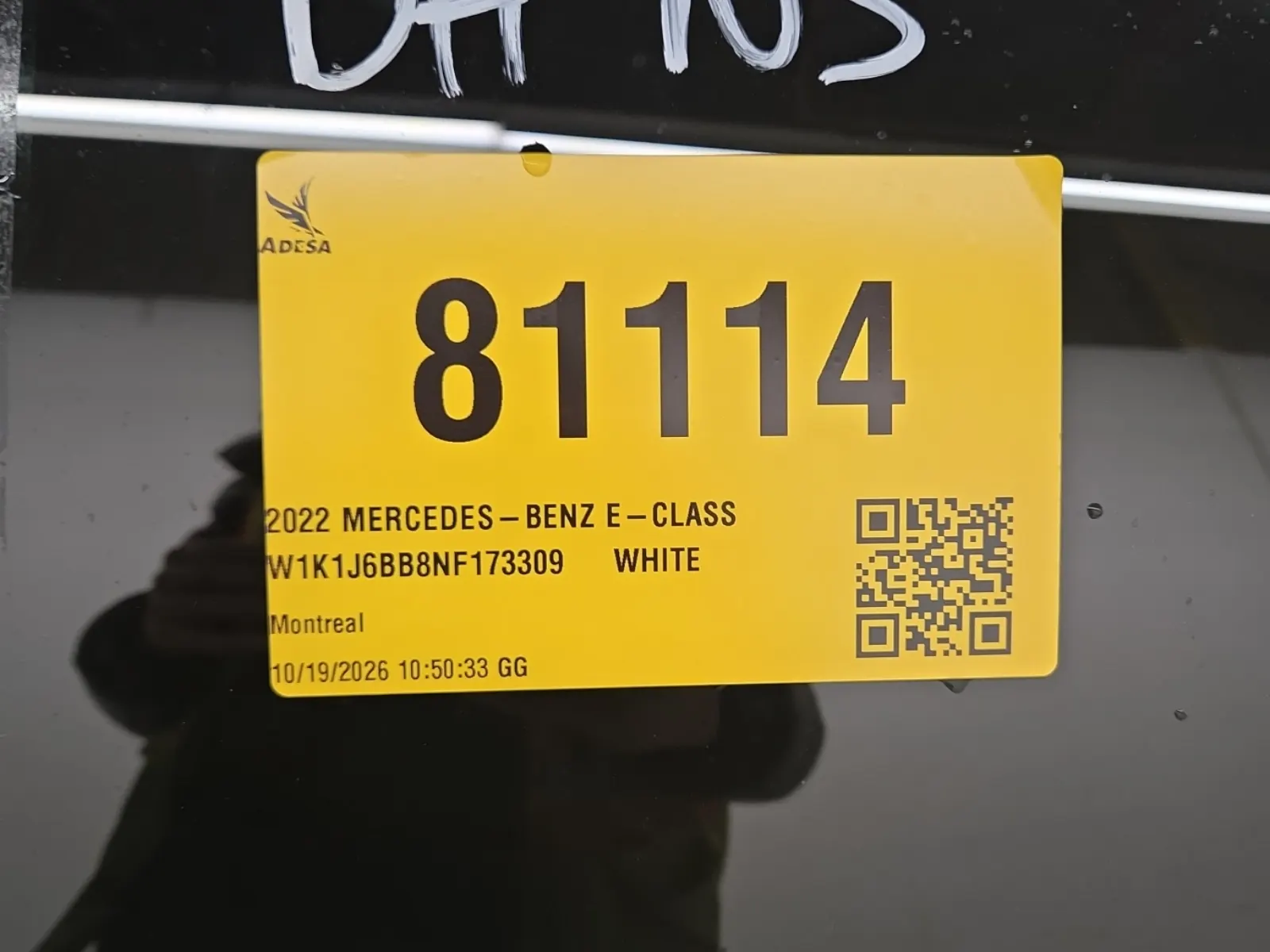 Inventory Label Photo
