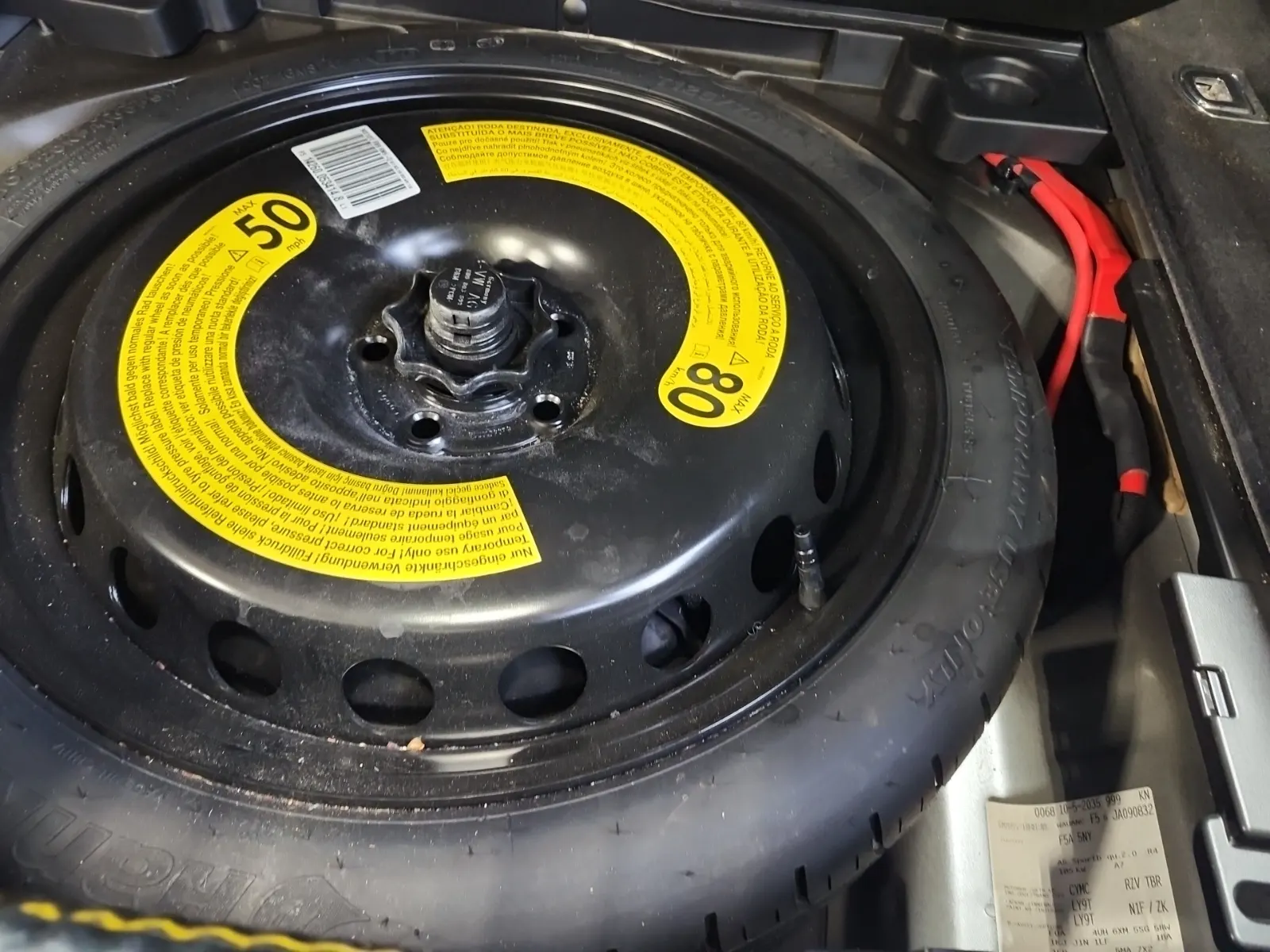 Spare Tire & Wheel Photo
