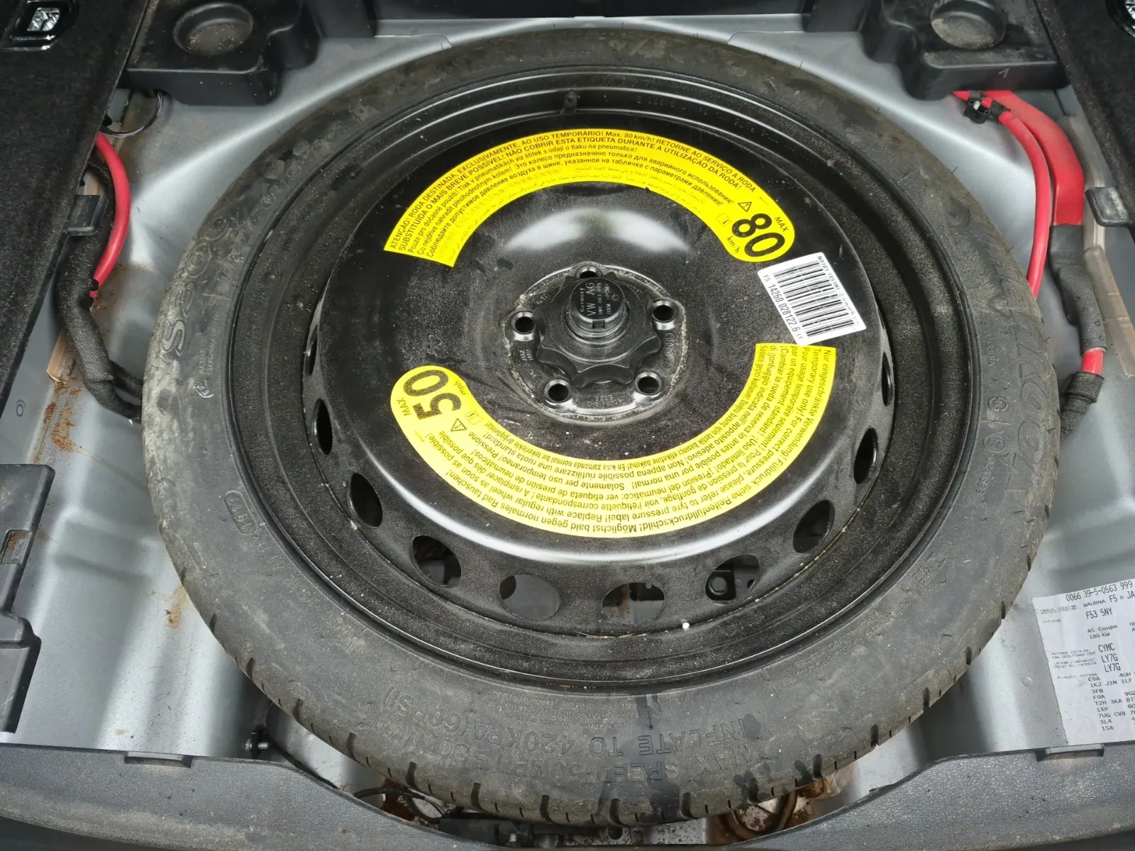 Spare Tire & Wheel Photo