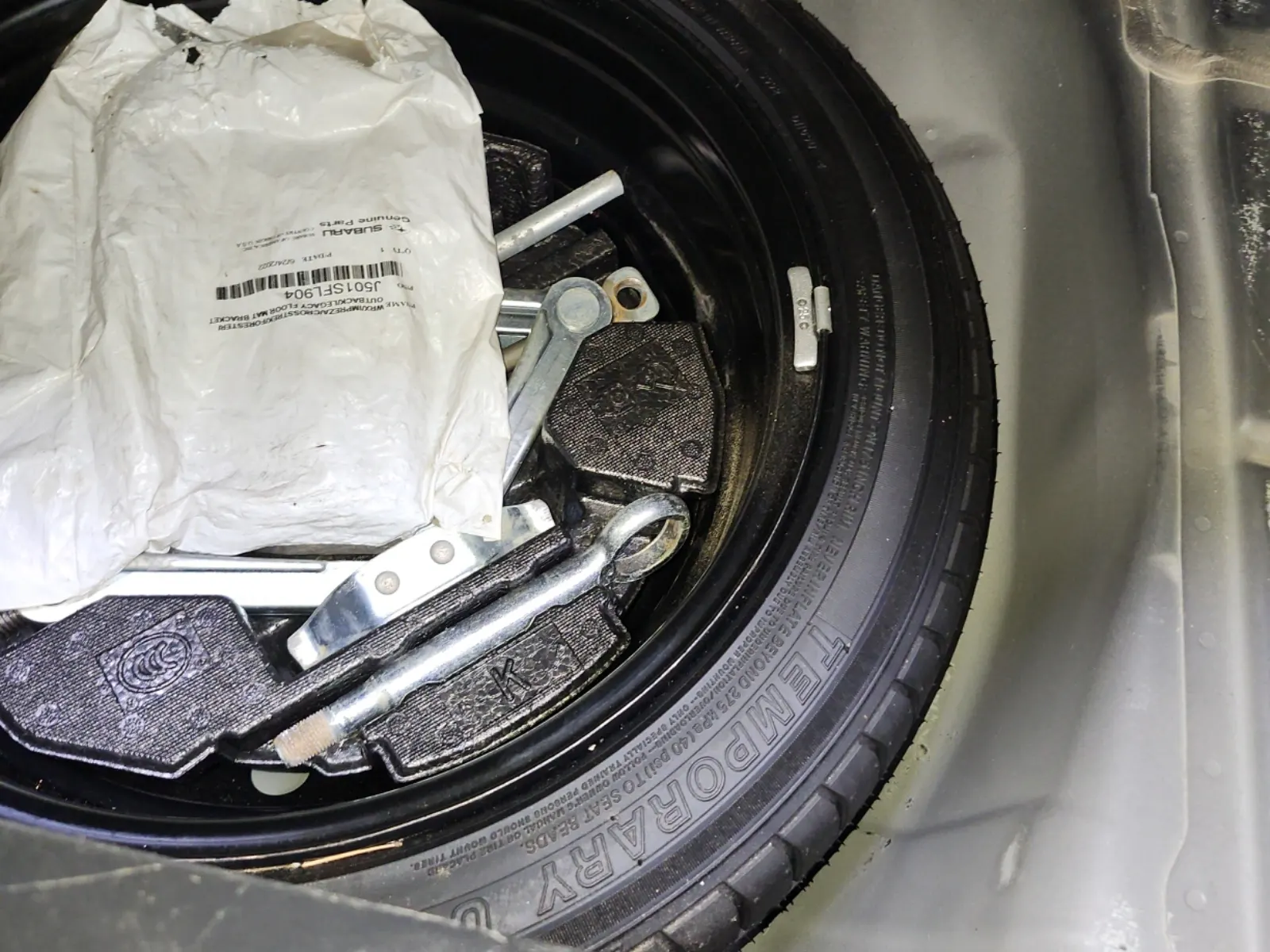 Spare Tire & Wheel Photo