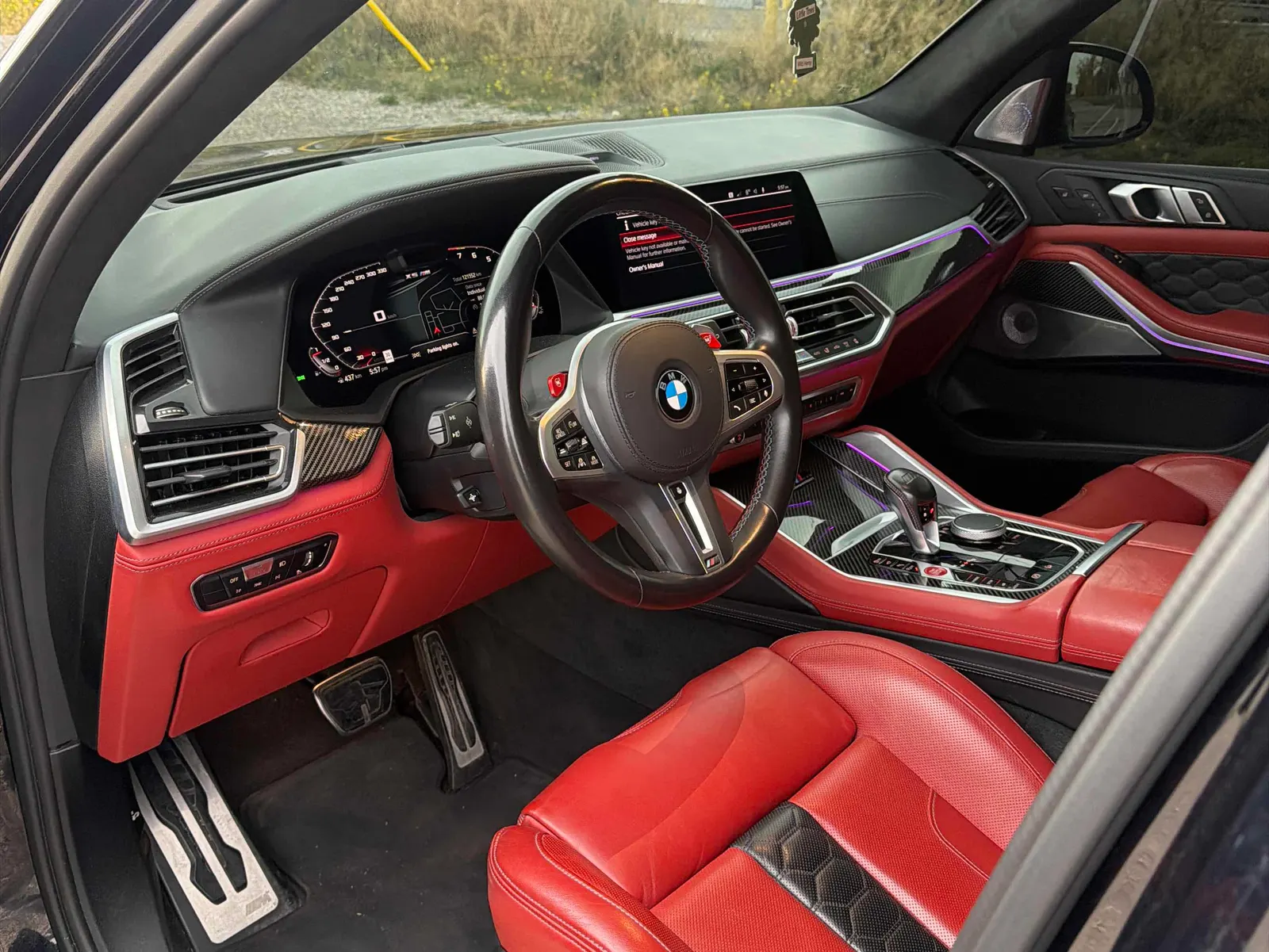 Interior driver side
