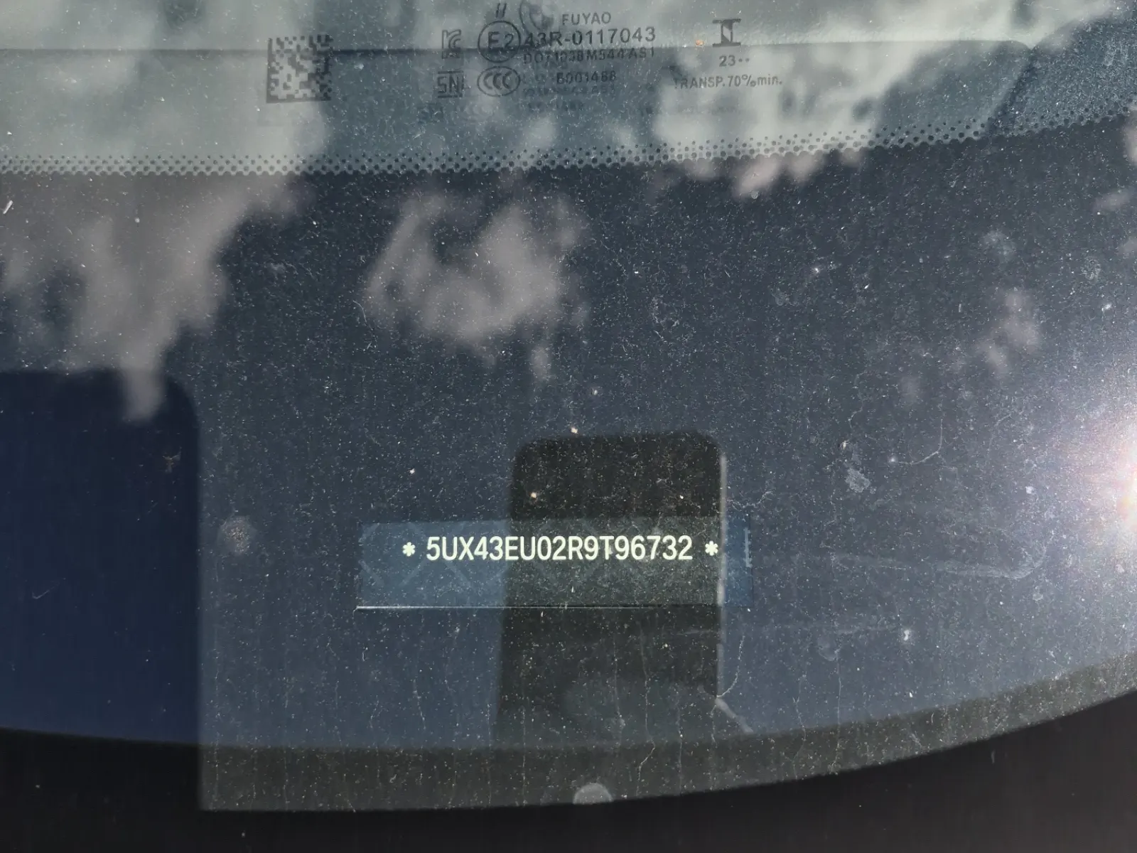 Dash VIN Plate Photo