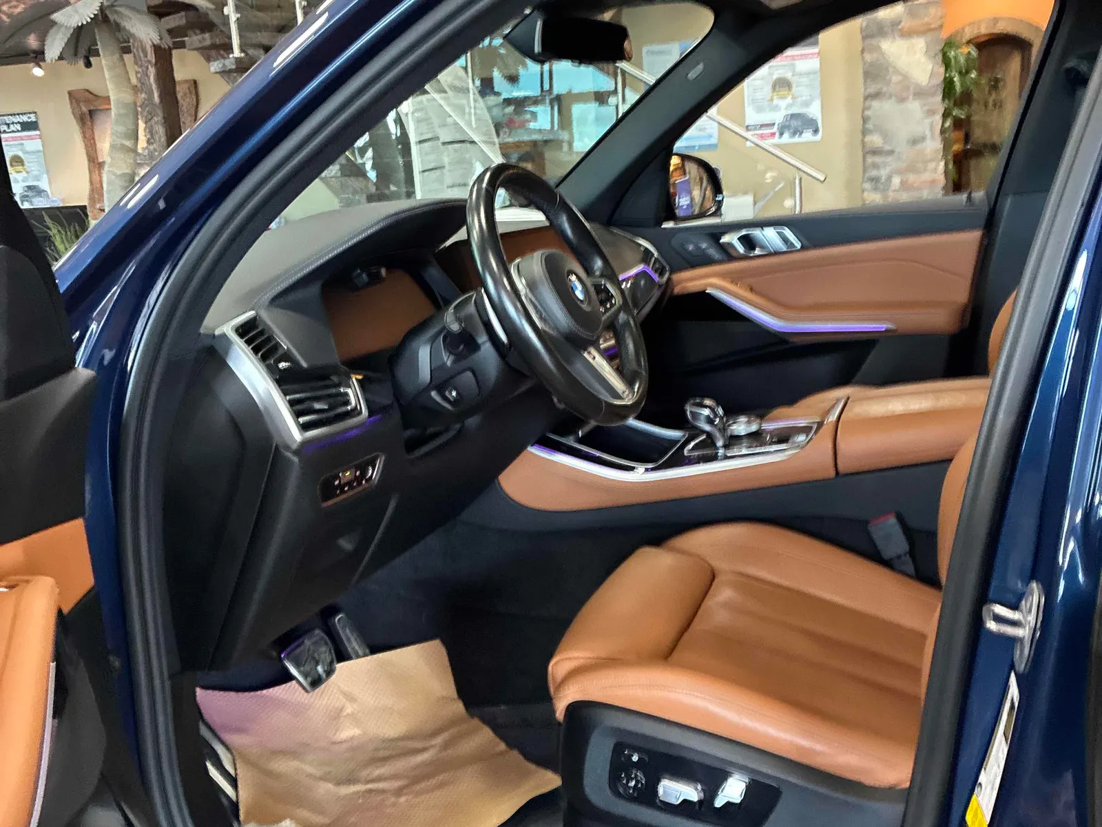 Interior driver side