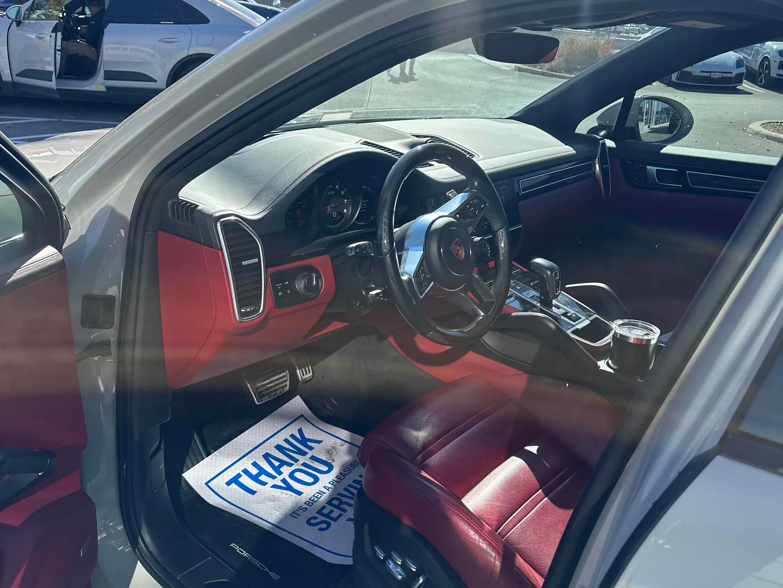 Interior driver side