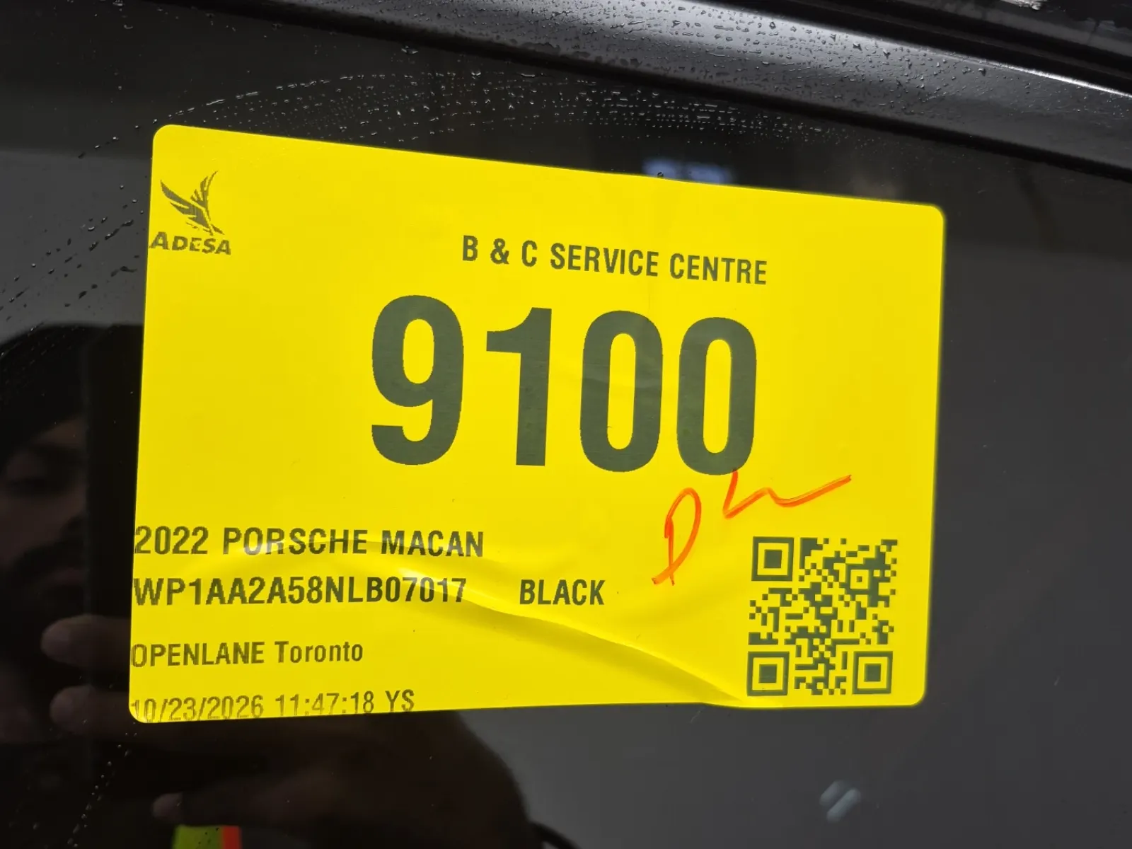 Inventory Label Photo