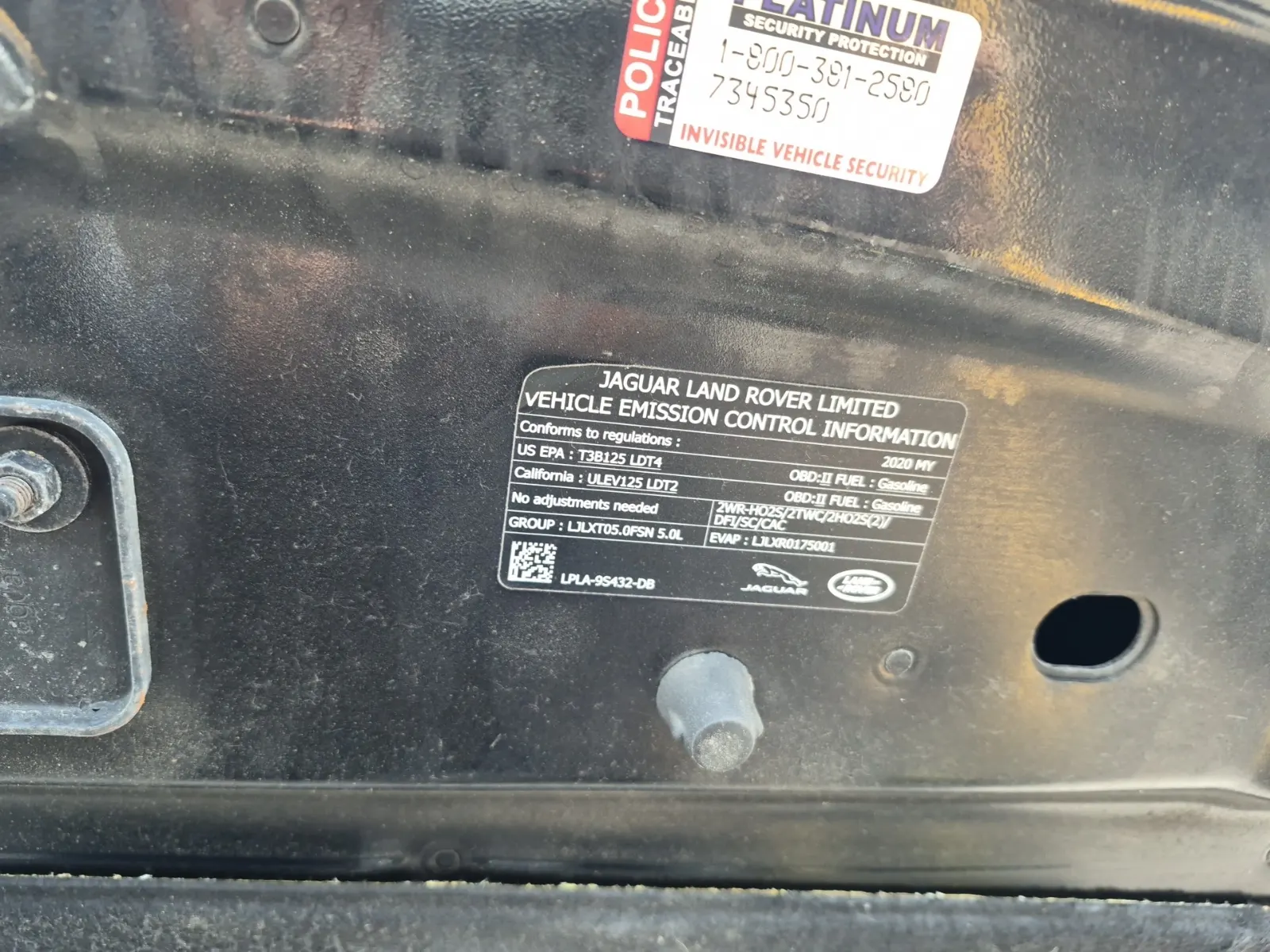 Emission Sticker Photo
