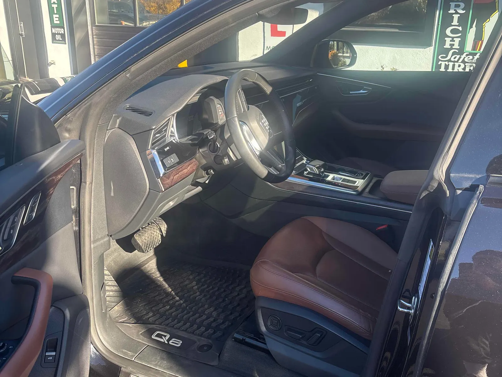 Interior driver side