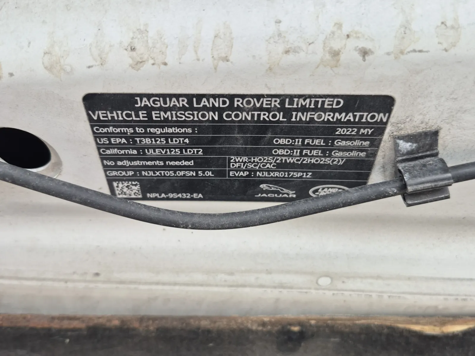 Emission Sticker Photo