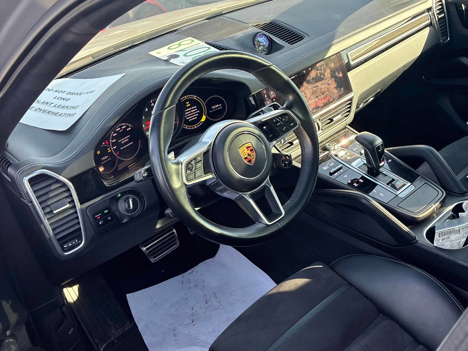 Interior driver side