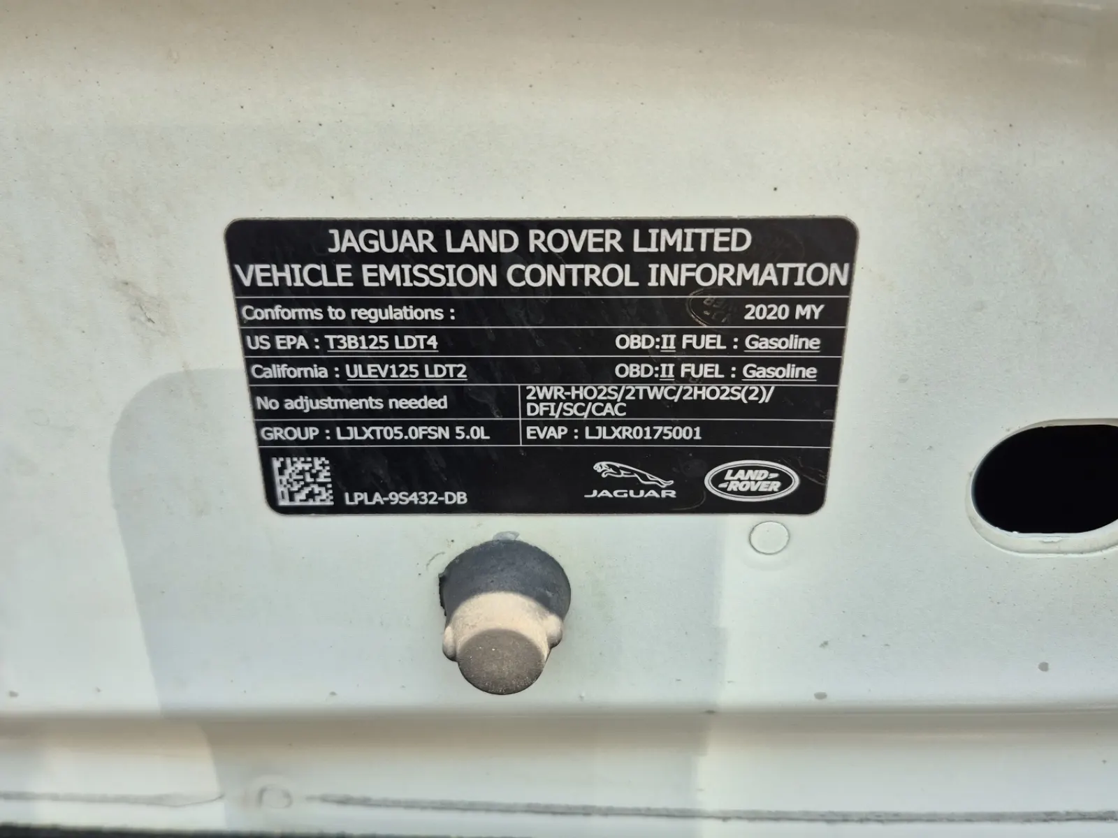 Emission Sticker Photo