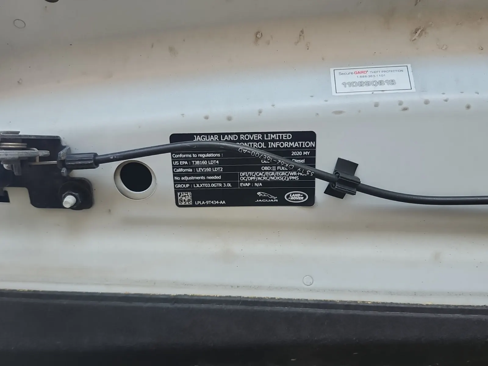 Emission Sticker Photo