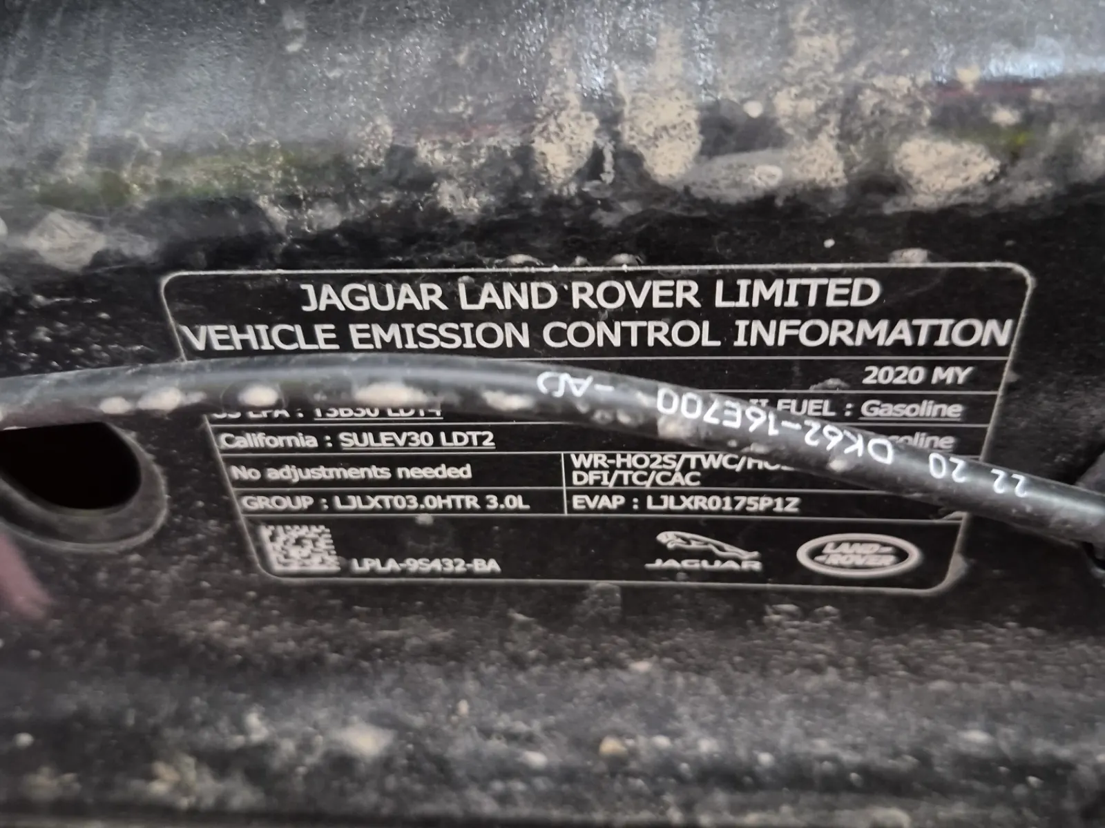 Emission Sticker Photo