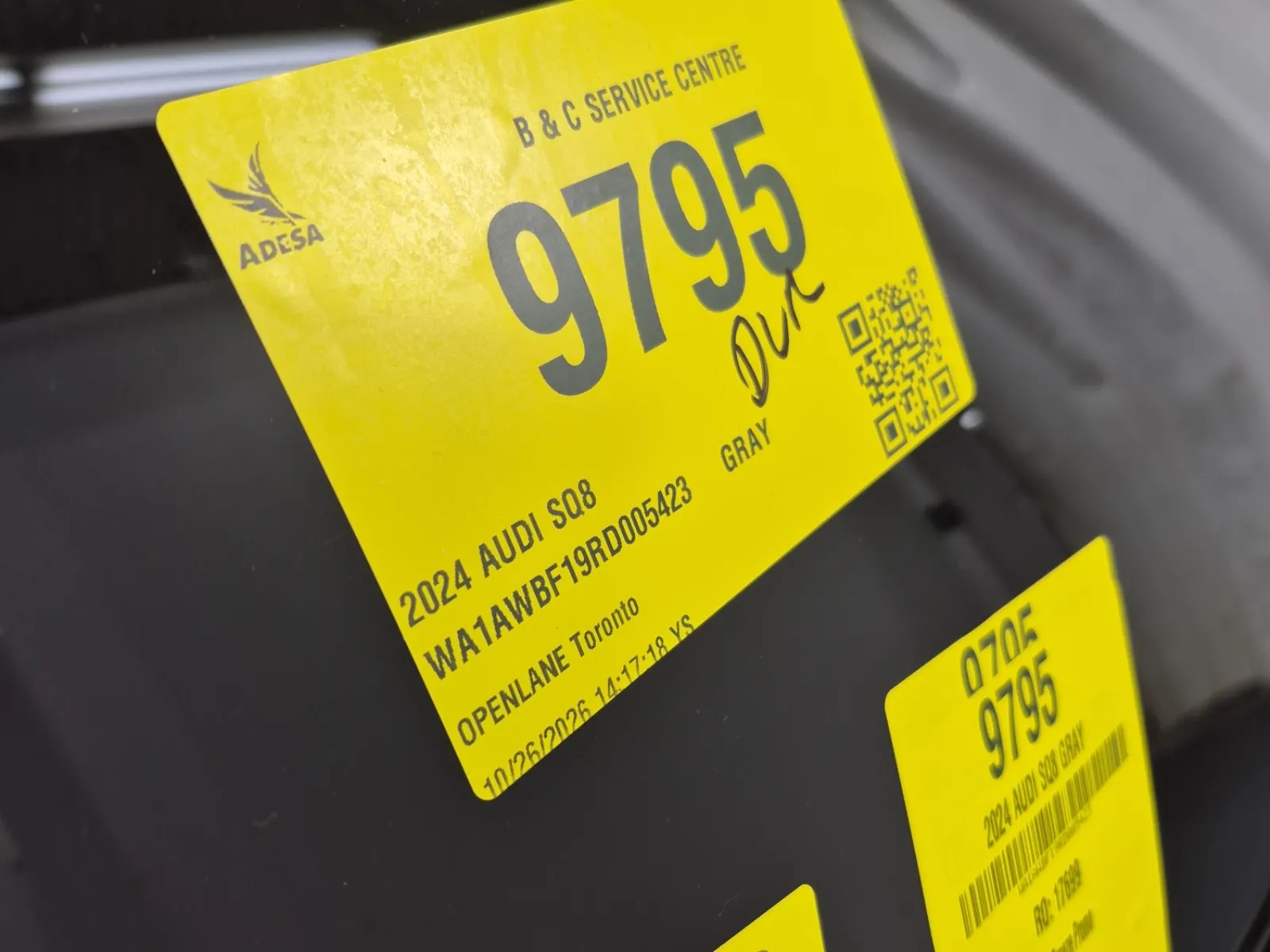 Inventory Label Photo