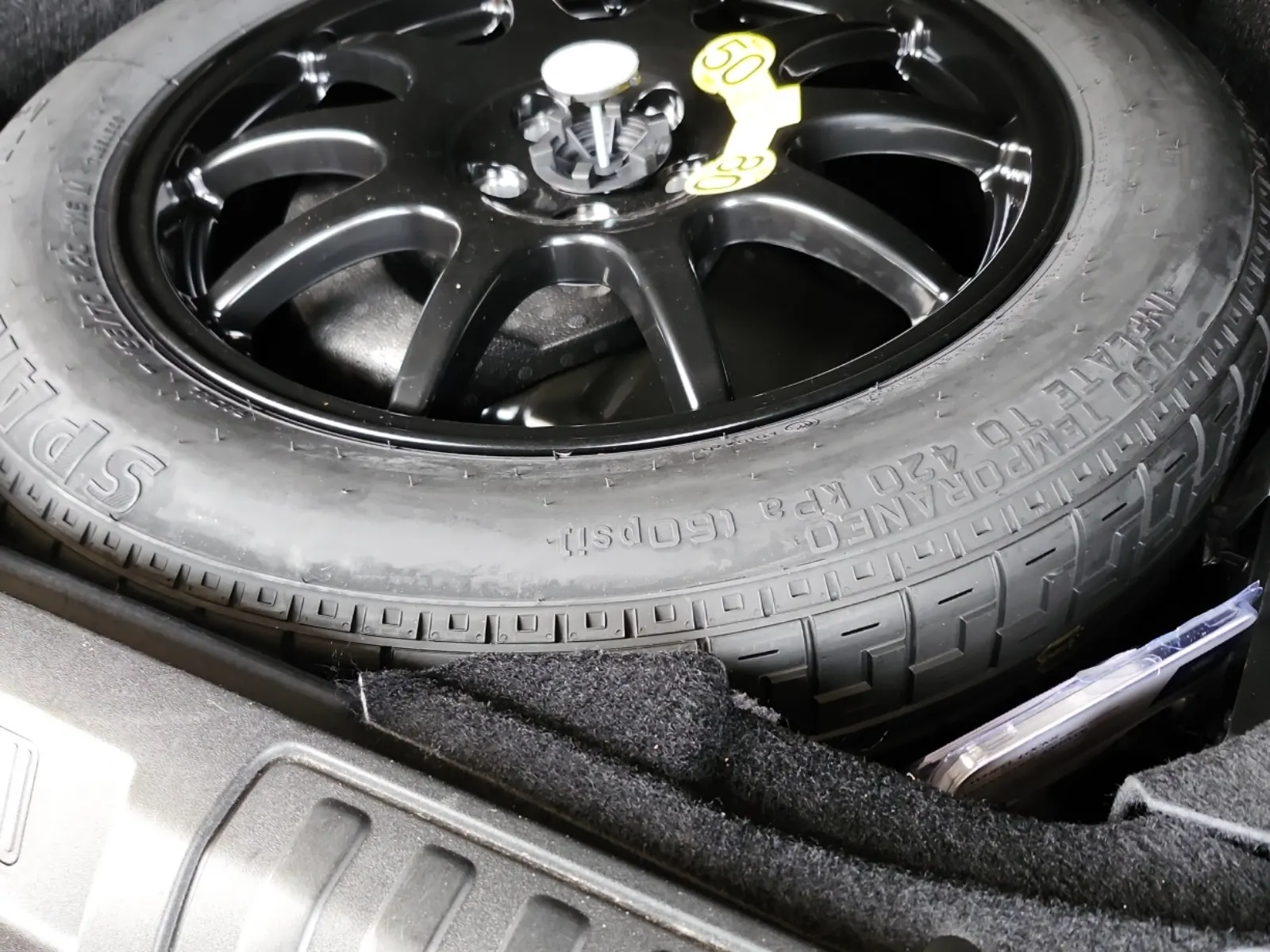 Spare Tire & Wheel Photo