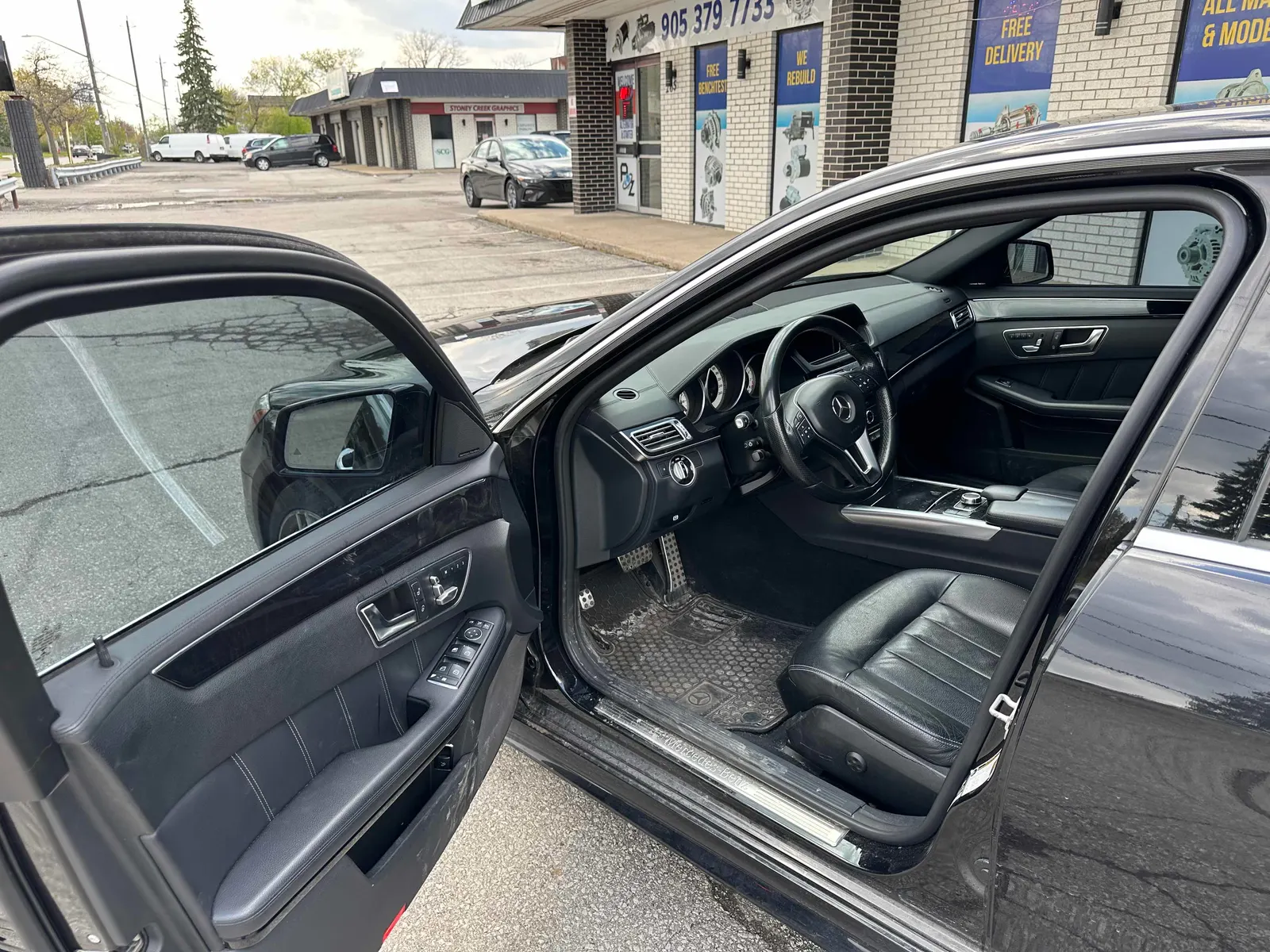 Interior driver side