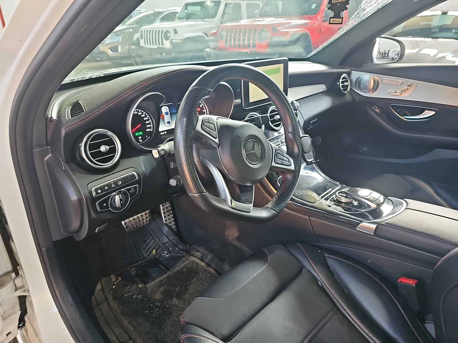 Interior driver side