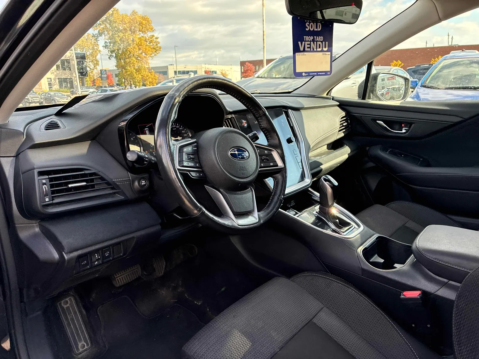 Interior driver side