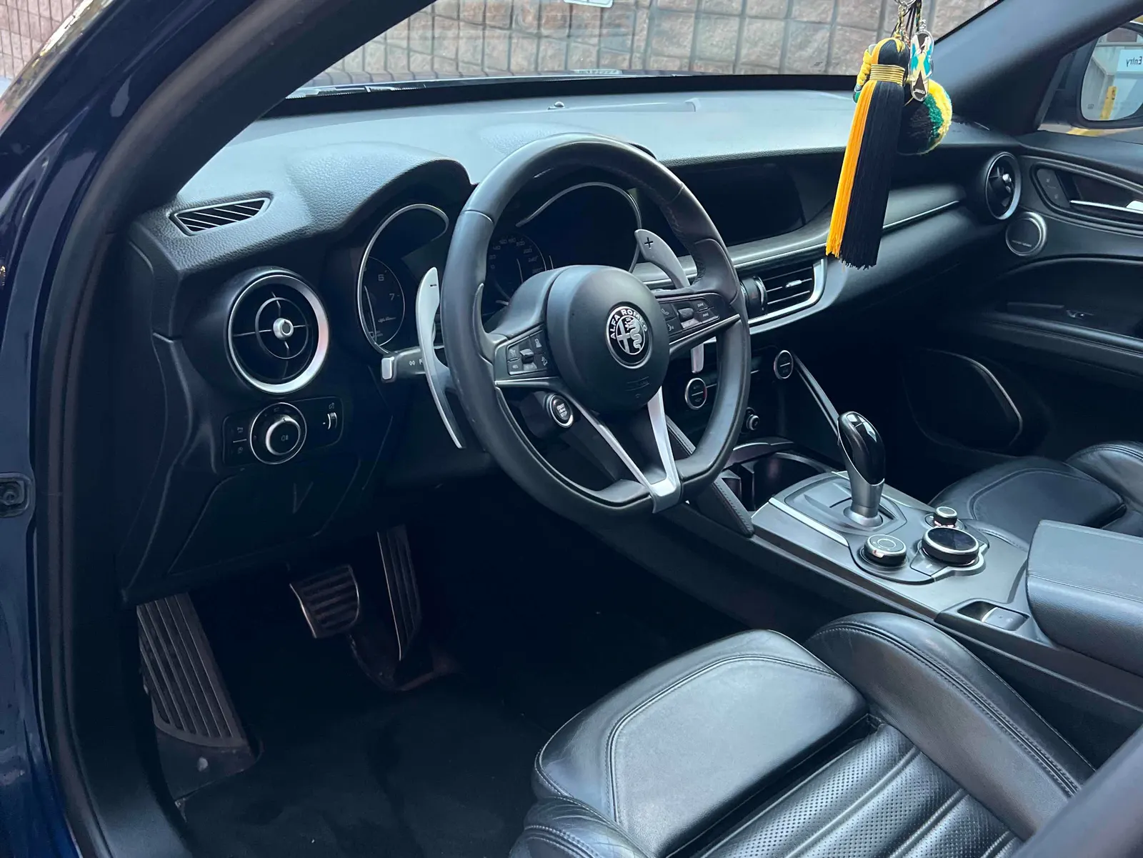 Interior driver side