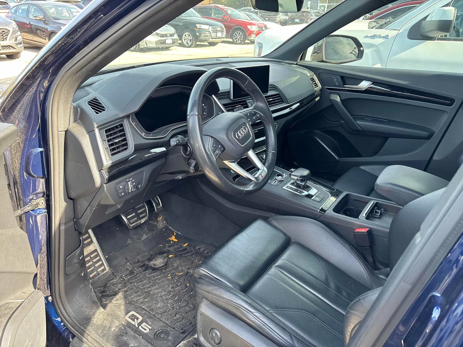 Interior driver side