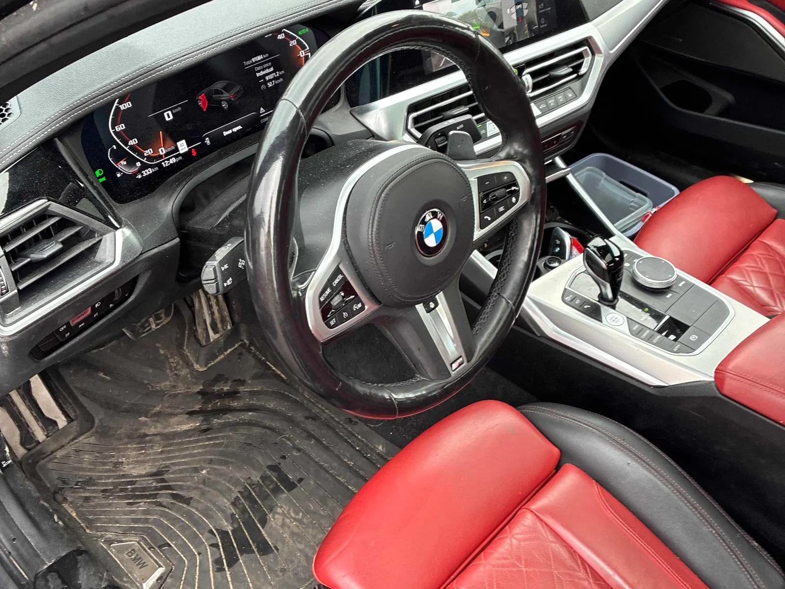 Interior driver side