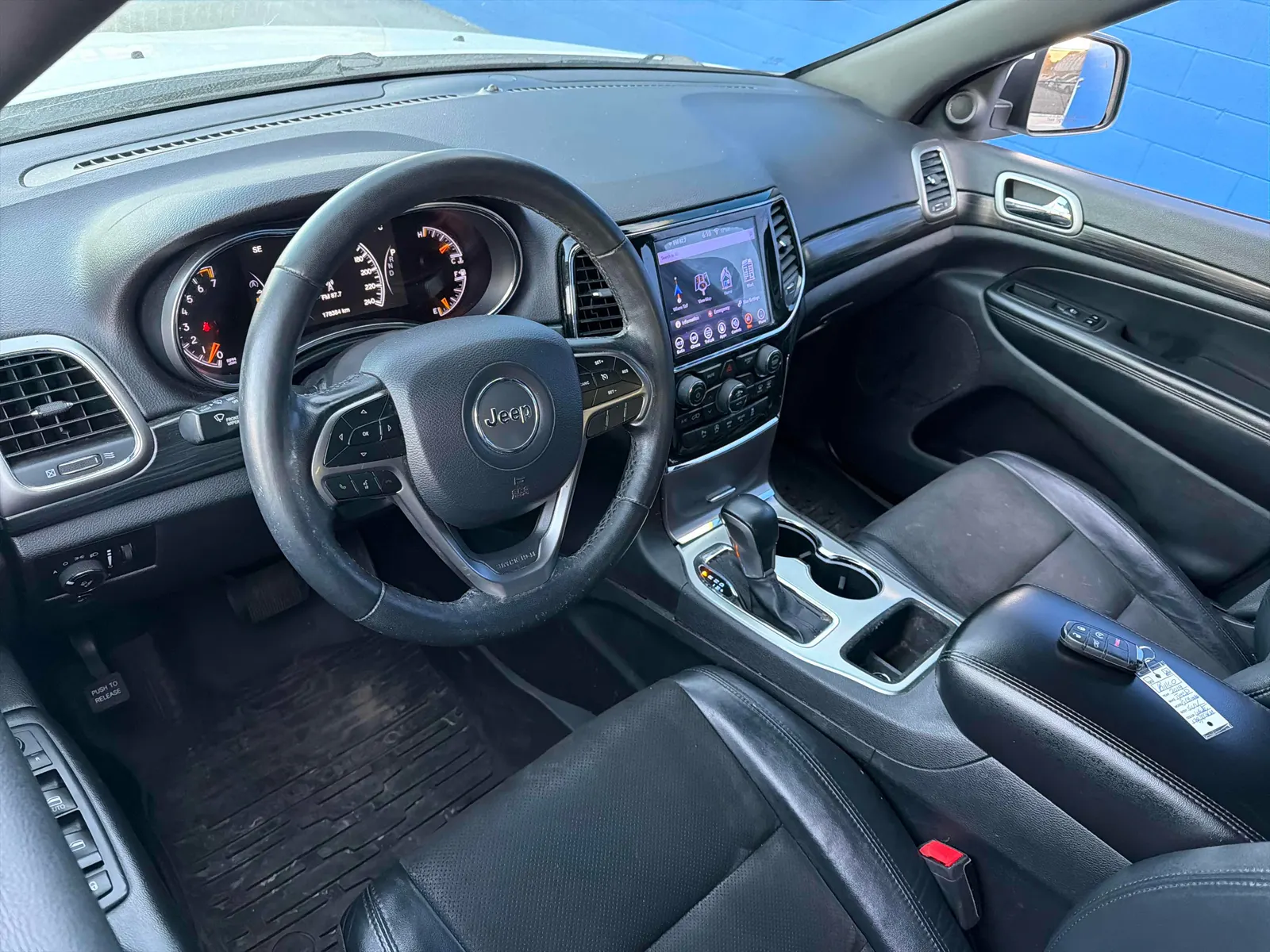 Interior driver side
