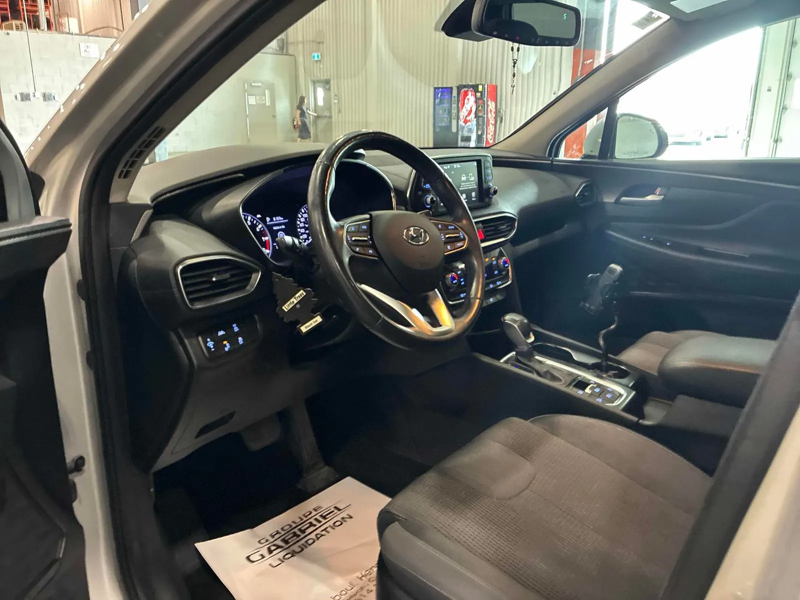 Interior driver side