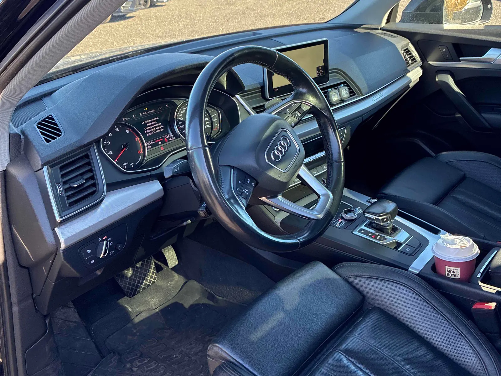 Interior driver side