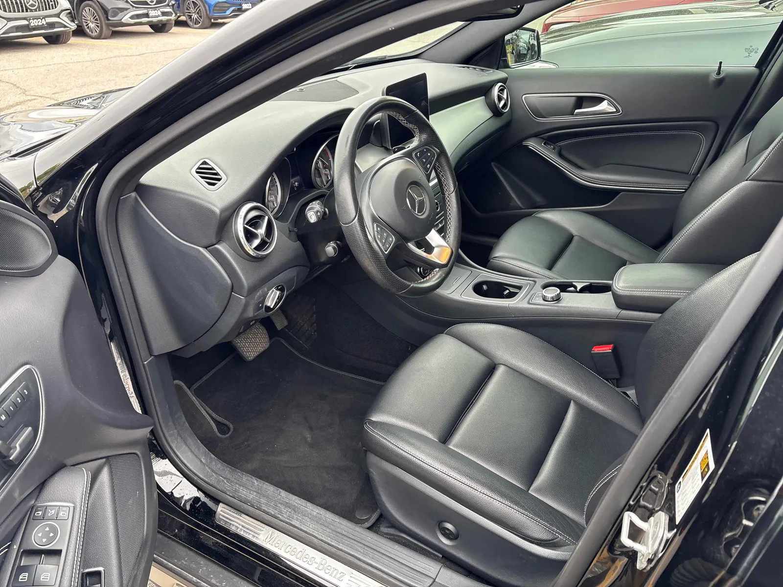 Interior driver side