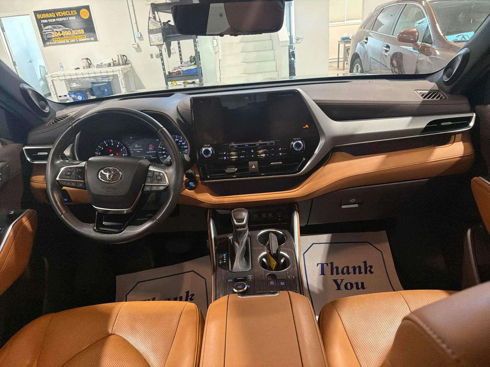 Interior driver side