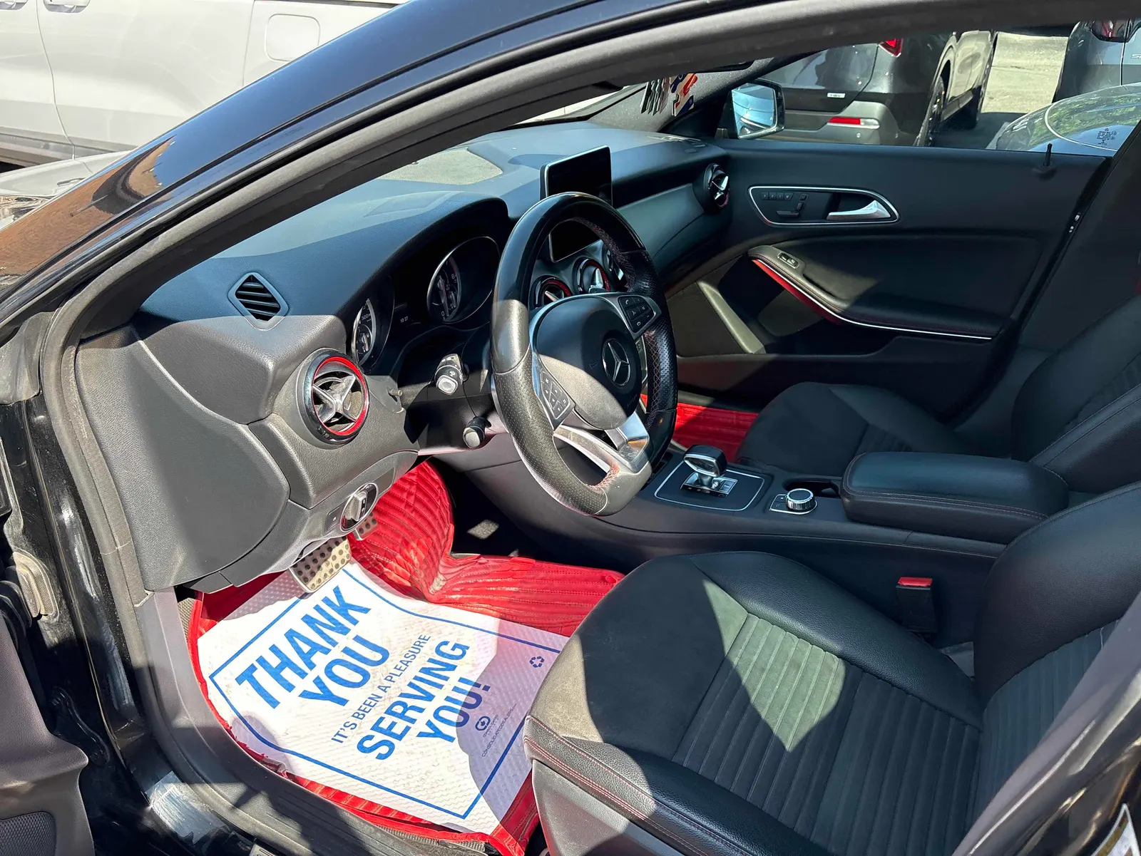 Interior driver side